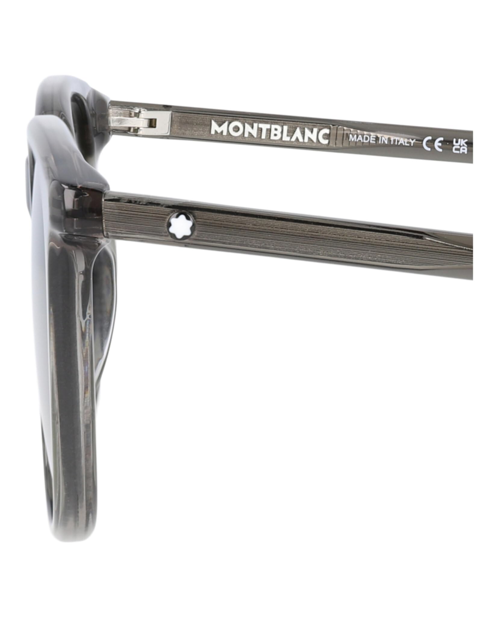 Montblanc Square-Frame Acetate Sunglasses for Men & Women - UV Protection Polarized Lenses - Luxury Fashion Shades for Driving, Travel & Outdoor Activities
