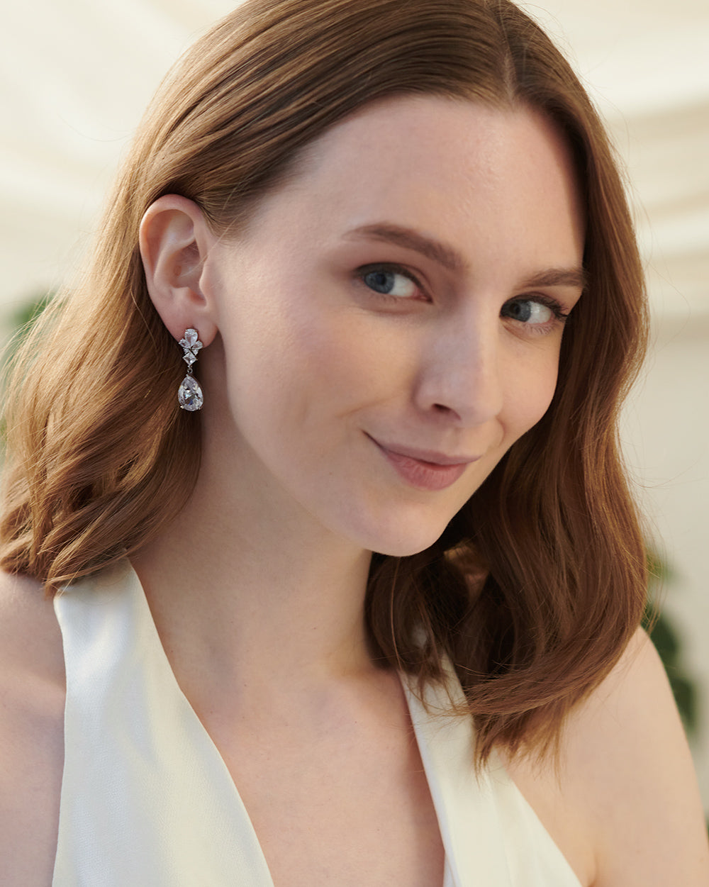 Benton CZ Earrings for Women - Elegant Cubic Zirconia Stud Earrings | Perfect for Everyday Wear, Parties & Special Occasions
