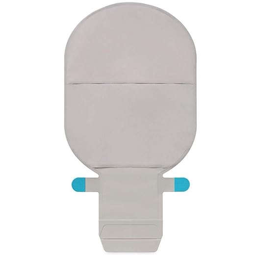 Coloplast SenSura Mio 1-Piece Ostomy Pouch with EasiClose Wide Outlet - Soft Convex Maxi Size (38mm) - Opaque with Inspection Window - Ideal for Active Lifestyles and Comfortable Daily Wear