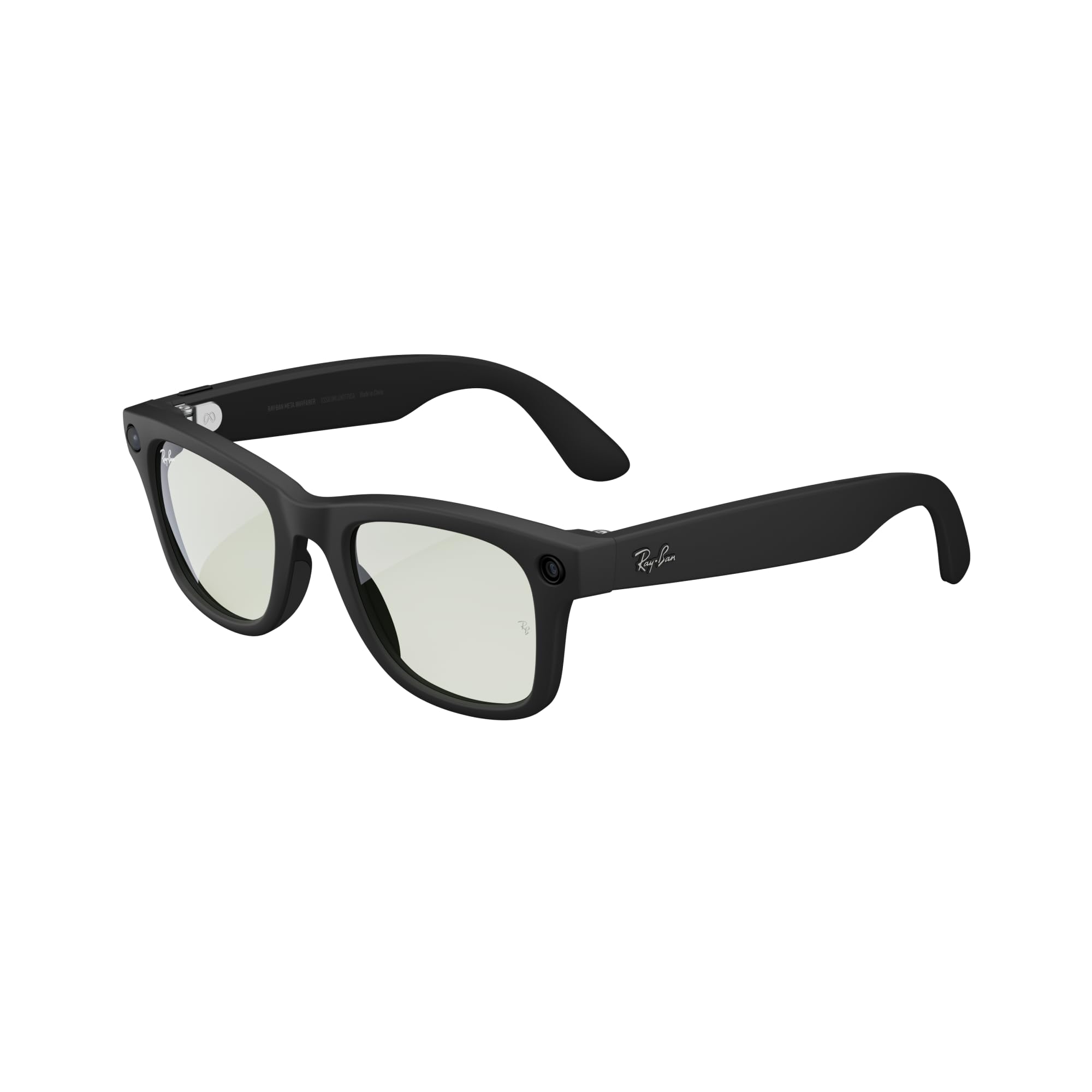 Refurbished Meta Ray-Ban Smart Glasses - Premium Sunglasses with Camera & Voice Assistant for Outdoor Adventures & Social Media Content Creation