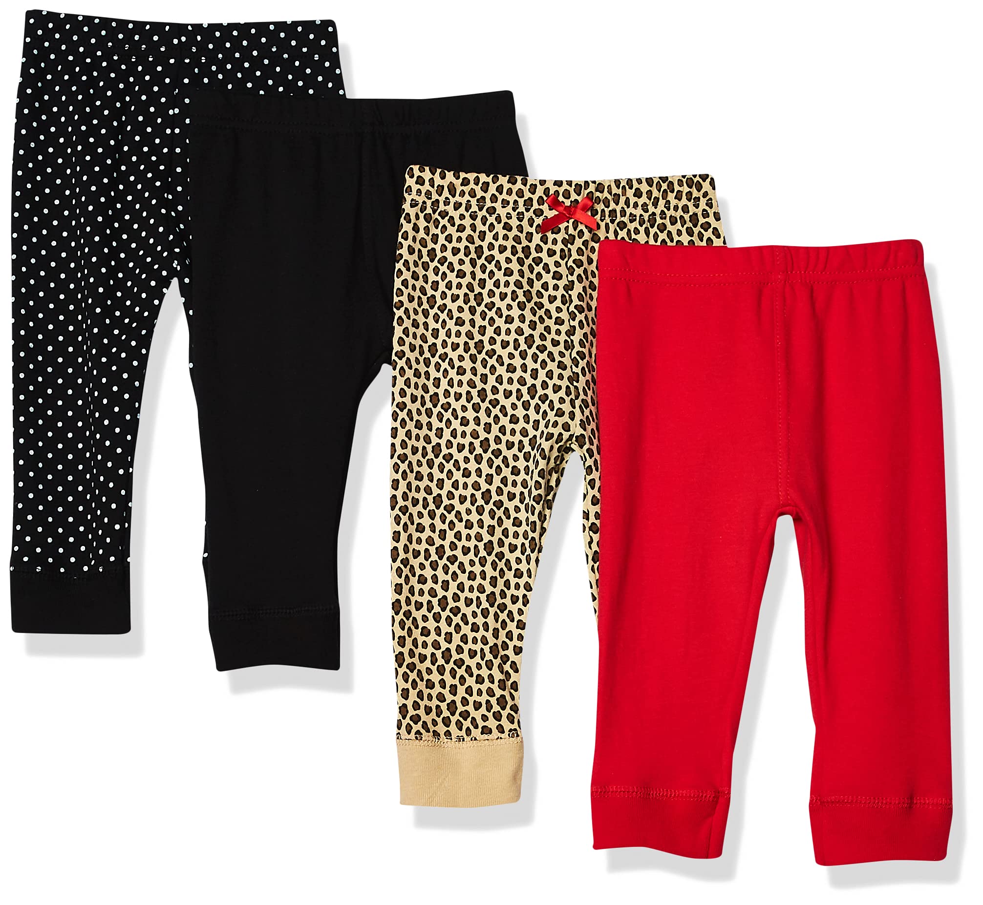 Hudson Baby Unisex Cotton Pants & Leggings for Boys & Girls - Soft & Comfortable Baby Bottoms for Playtime, Daycare & Everyday Wear