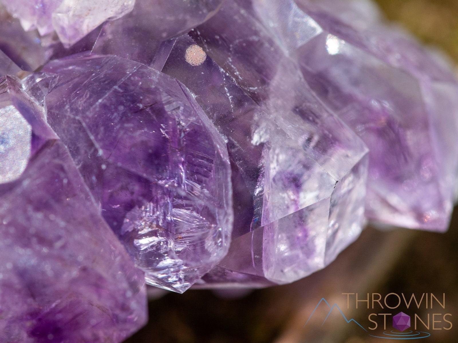 Natural Amethyst Raw Crystal Cluster - February Birthstone, Unique Spiritual Gift, Boho Home Decor for Meditation & Healing | 39950