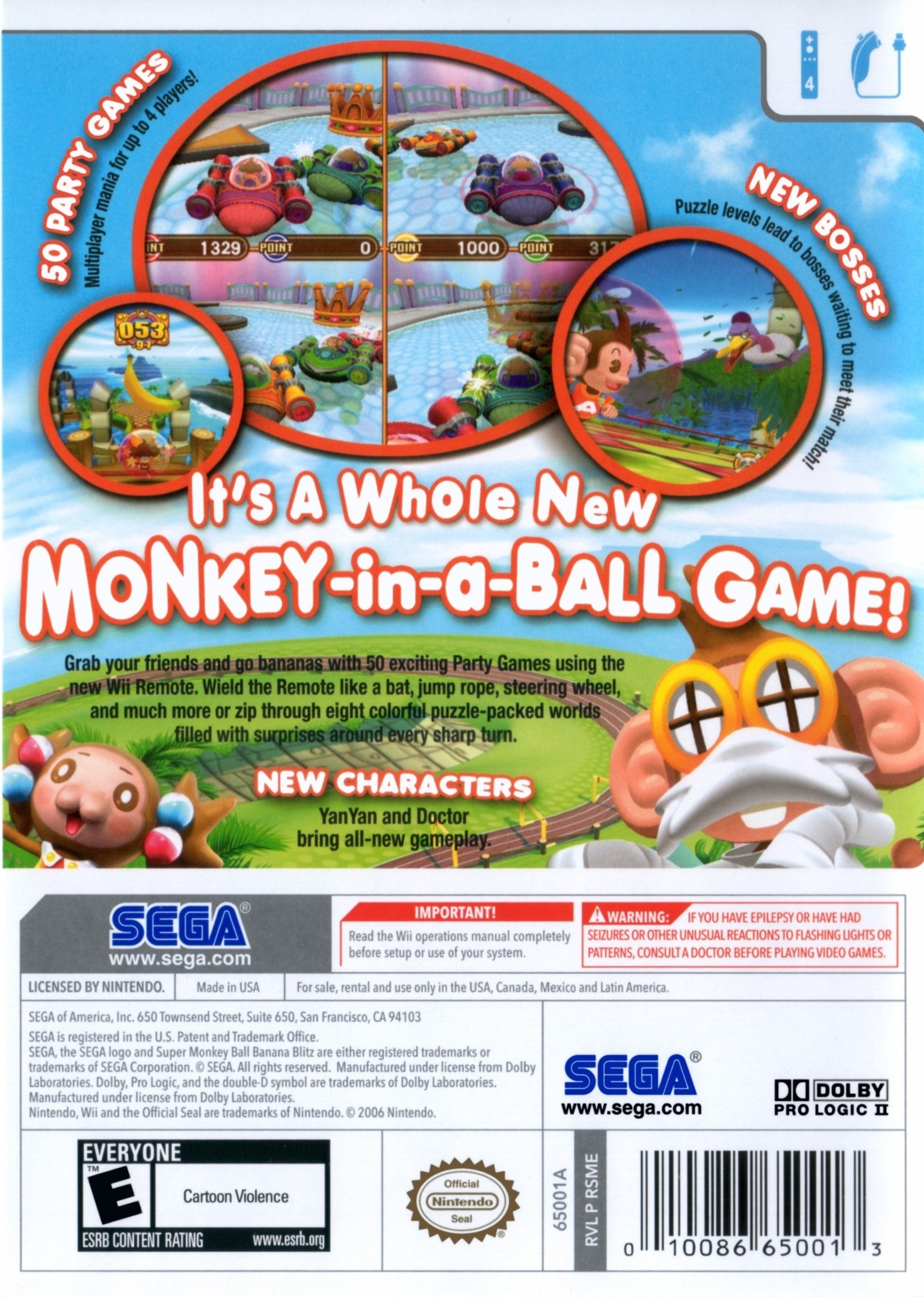 Super Monkey Ball: Banana Blitz - Fun Nintendo Switch Game for Kids & Adults | Family Party Game Night | Adventure Puzzle Action for All Ages