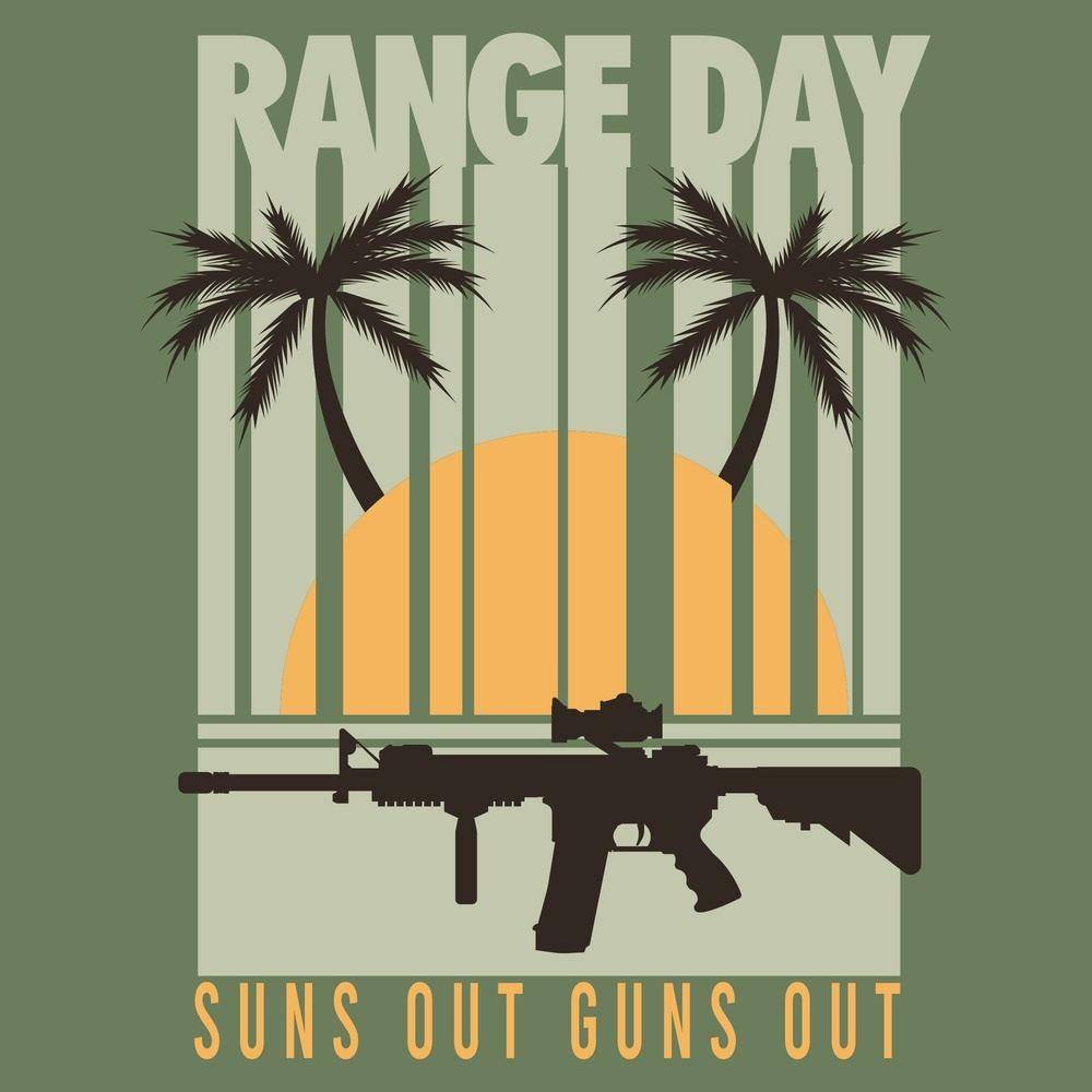 Range Day Club Member Hoodie - Military Green | Comfortable & Durable Pullover for Outdoor Activities, Shooting Range & Casual Wear