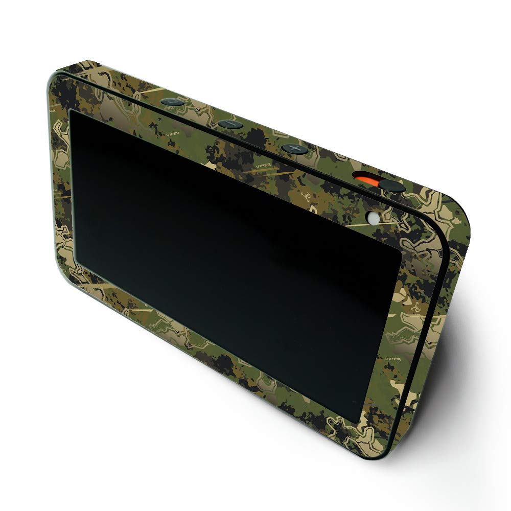 MightySkins Protective Vinyl Wrap Skin for Amazon Echo Show 5 (Gen 1 & Gen 2) - Viper Woodland Camo Design | Easy to Apply & Remove | Made in USA | Customizable Decal for Home & Office Decor