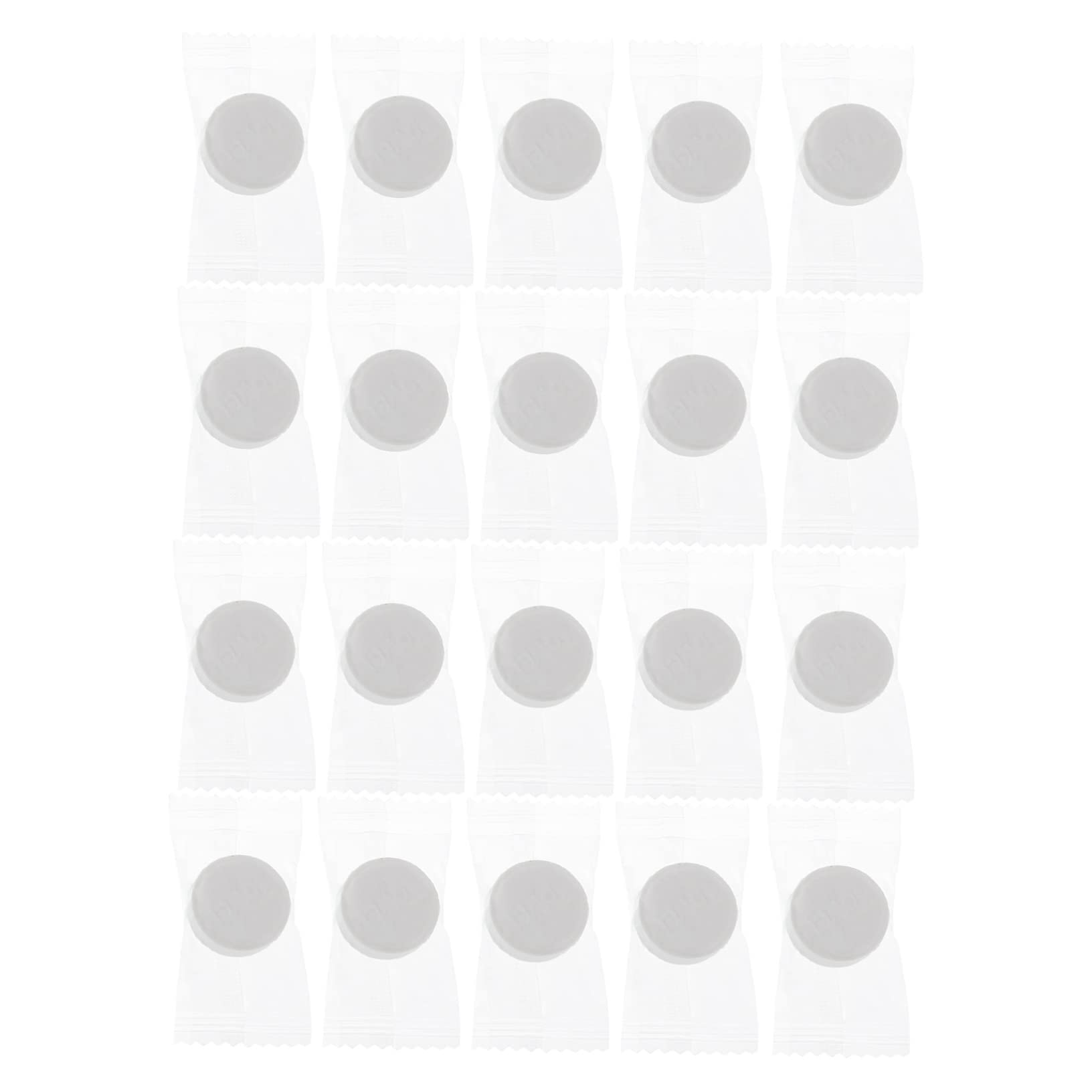 iPetboom 20-Pack Compressed Face Towels - Reusable, Biodegradable, Pure Cotton Non-Woven Facial Wipes for Travel, Camping, Gym & Daily Use | Skin-Friendly, Quick-Drying Toilet & Wash Cloths (White)