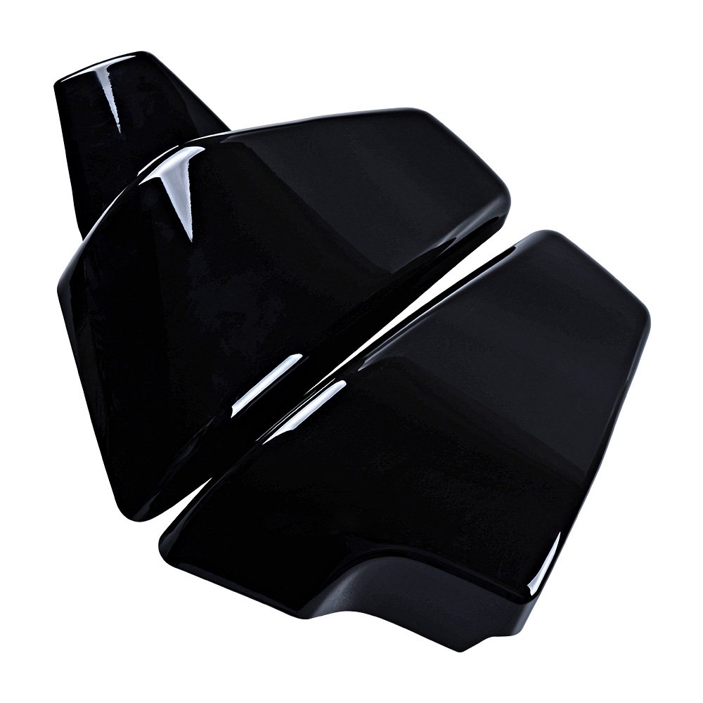 Premium Ignition Fuel Gas Cap & Steering Lock Set with 2 Keys + Glossy Black Battery Side Cover - Compatible with 1999-2008 Honda Shadow VLX 600 - Motorcycle Security & Customization Upgrade for Cruiser Bikes