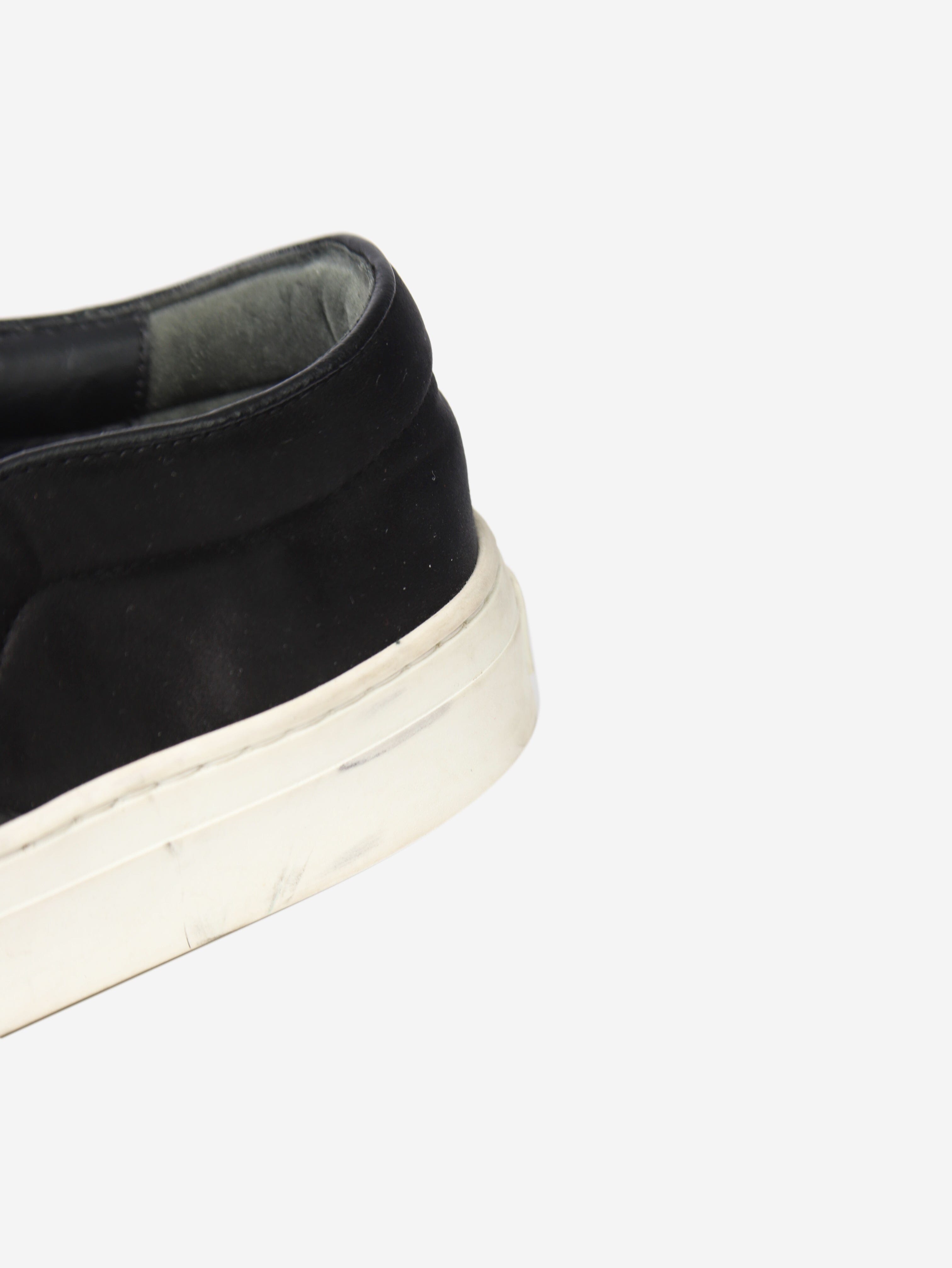 Black Satin Slip-On Shoes for Women - Size EU 37 (US 7) - Comfortable Loafers for Casual Wear, Office & Travel