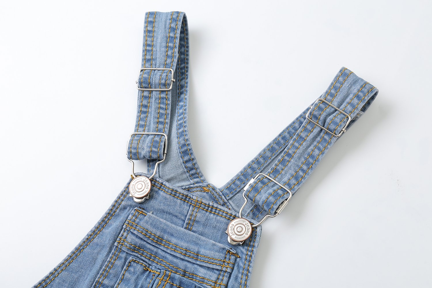 KIDSCOOL SPACE Baby Boy & Girl Denim Shorts - Toddler Cute Jean Shortalls for Summer | Playtime, Beach & Outdoor Activities