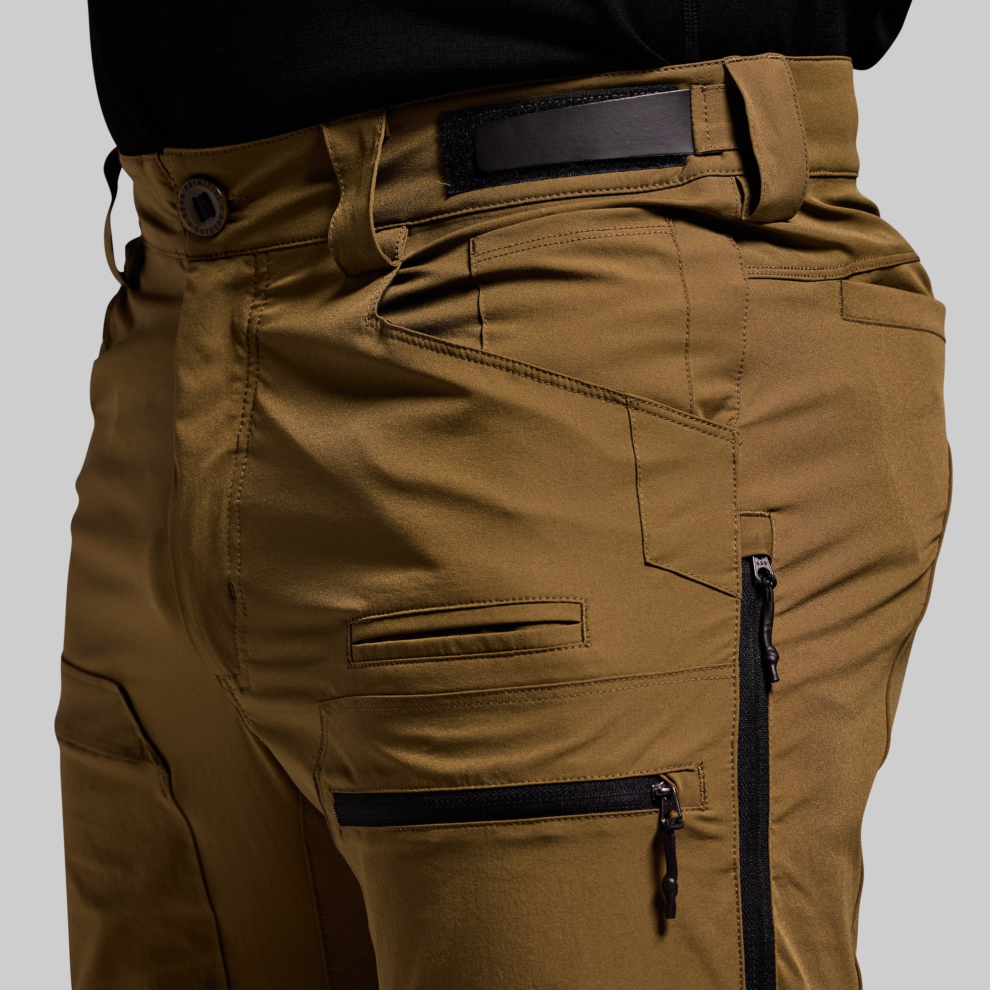 Men's Frontier Pant Light 2.0 - Quick-Dry Hiking Pants with UPF Protection & Stretch (Crocodile Color) - Perfect for Outdoor Adventures, Camping & Travel