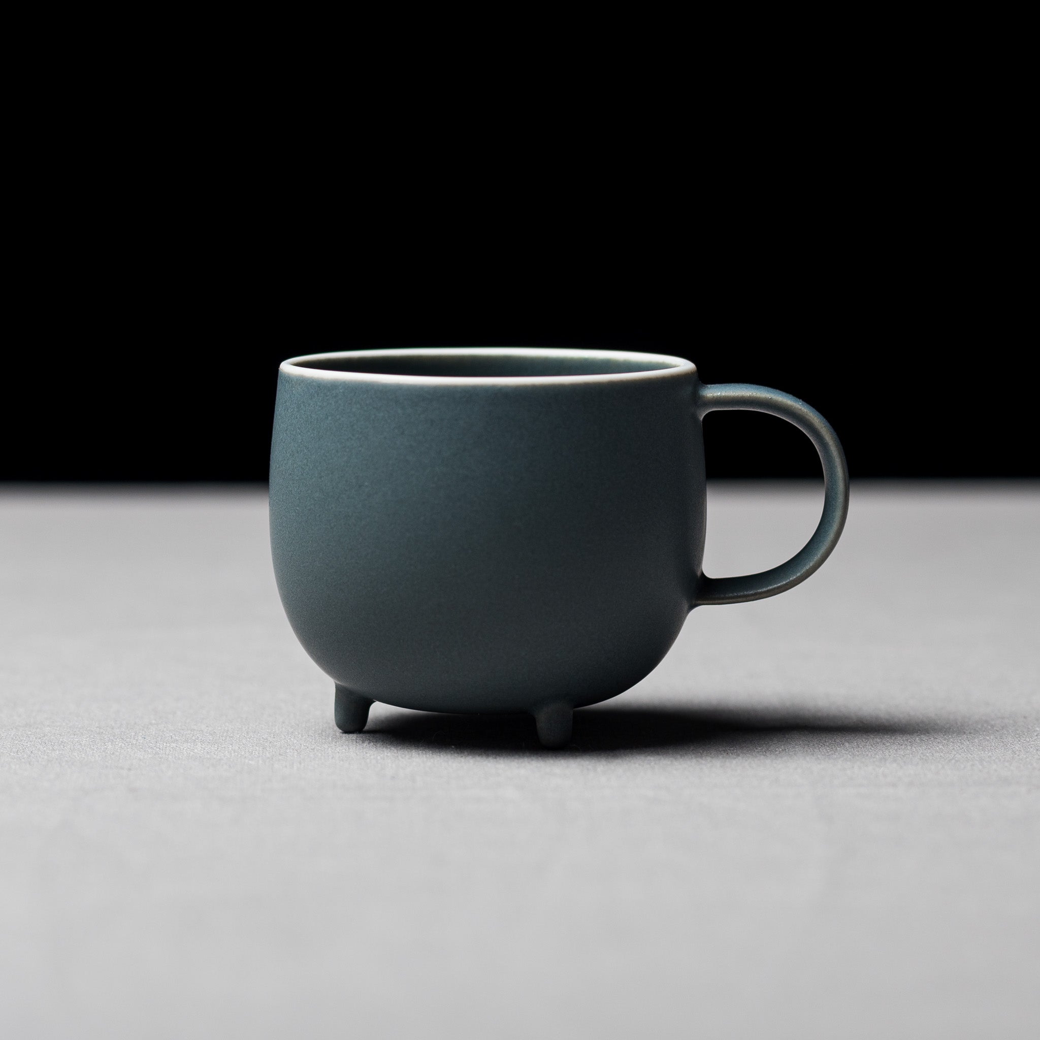 Marumi Series Three Legs Round Mug Cup 180ml - Perfect for Coffee, Tea & Hot Drinks at Home or Office