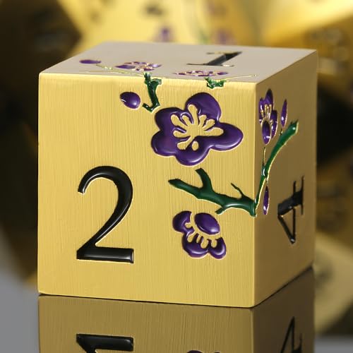Flower Gold Purple
