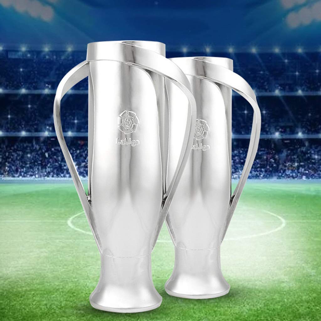La Liga Champions Trophy Replica - 44cm Resin Soccer Trophy for Collectors, Souvenirs & Home Decor | Perfect for Football Fans, Awards & Sports Room Display