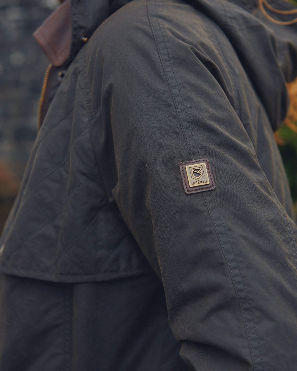 Dubarry Women's Radford Wax Jacket - Waterproof & Windproof Outdoor Coat for Hiking, Horse Riding & Countryside Adventures