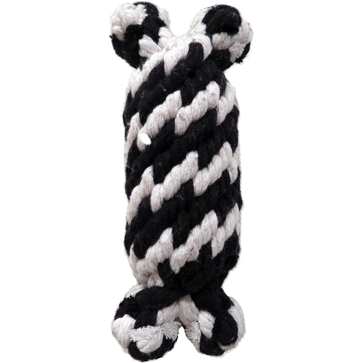 Super Scooch Braided Rope Dog Toy with Squeaker - Small 6.5-Inch Chew Toy for Puppies & Small Dogs - Perfect for Indoor Play, Fetch & Teeth Cleaning