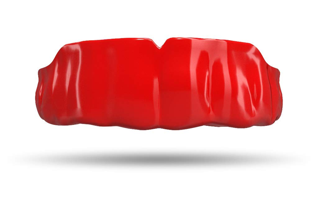 Custom Professional MMA Boxing Muay Thai Mouthguard - Impact Resistant Red - Perfect for Training, Sparring & Competition
