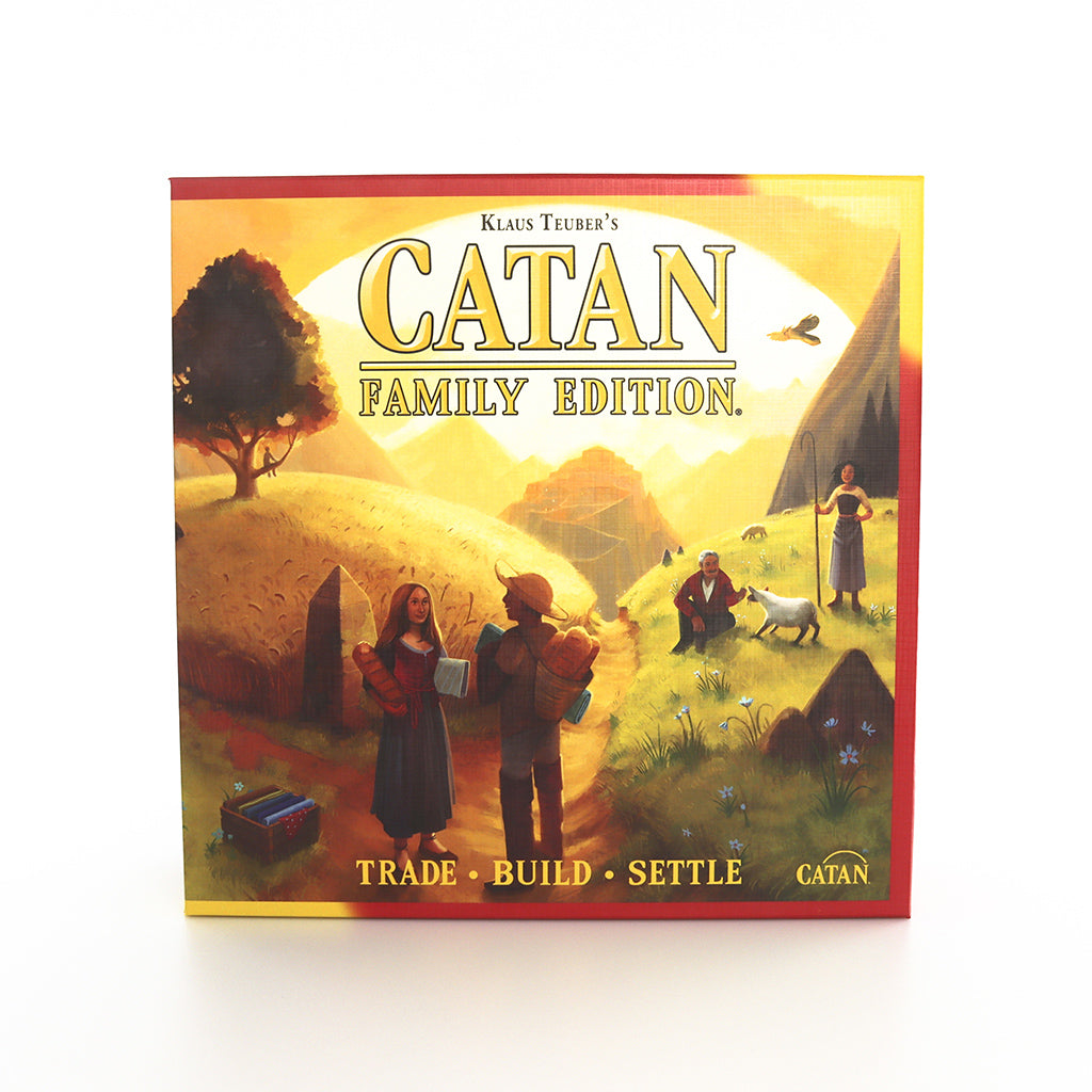 CATAN Board Game - Family Edition | Strategy Game for Kids & Adults | Perfect for Family Game Nights & Parties