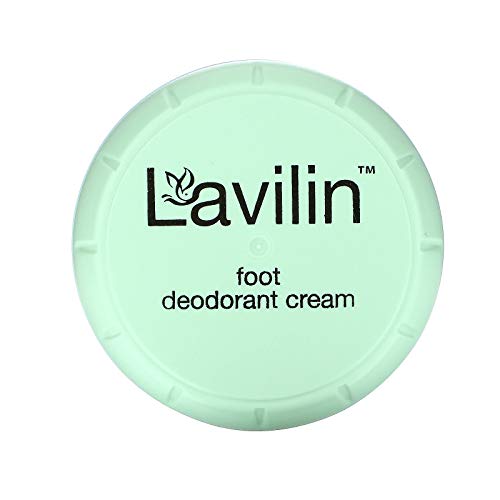 Lavilin Foot Deodorant Cream for Women & Men - 7 Days Long-Lasting Odor Control - Aluminum, Alcohol & Paraben Free - Vegan & Cruelty-Free - 12.5g - Ideal for Sensitive Skin & Active Lifestyles - Perfect for Hiking, Gym & Daily Use