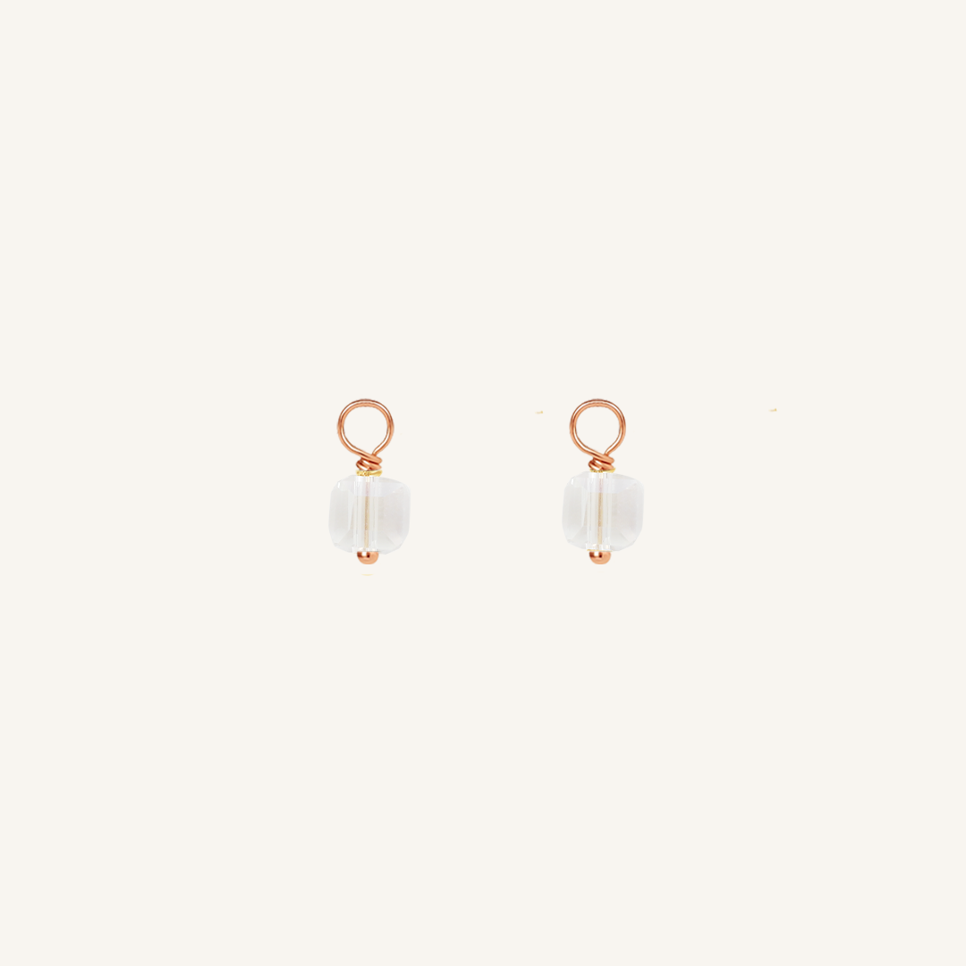 Spark Hoop Charm Earrings Set of 2 - Sterling Silver Minimalist Hoop Earrings for Women - Perfect for Everyday Wear, Gifts & Special Occasions