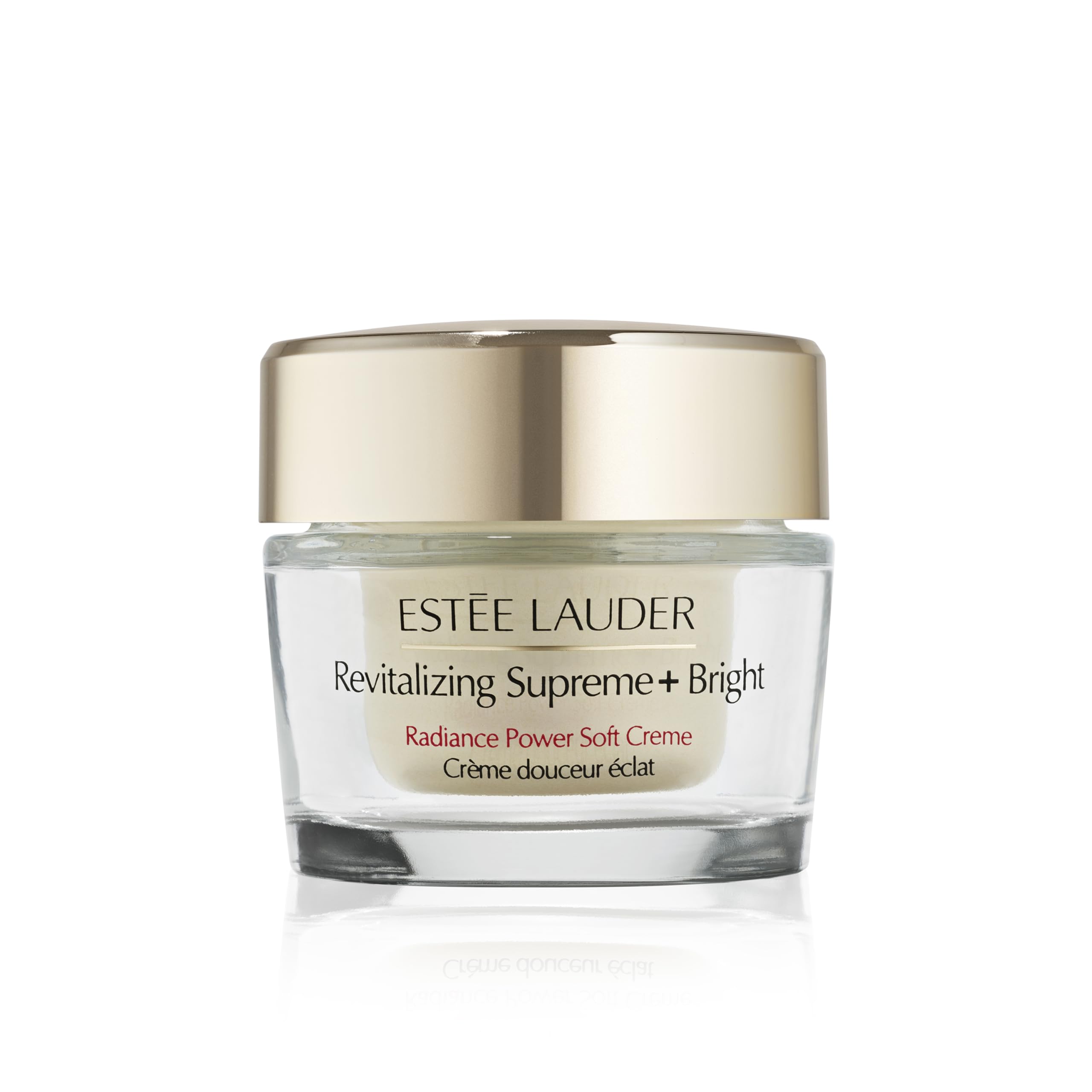 Estée Lauder Revitalizing Supreme+ Bright Radiance Power Soft Cream Moisturizer with Vitamin C - 1.7 oz | Anti-Aging Face Cream for Dullness & Uneven Skin Tone | Day & Night Hydration for Glowing Skin | Perfect for Dry & Combination Skin Types