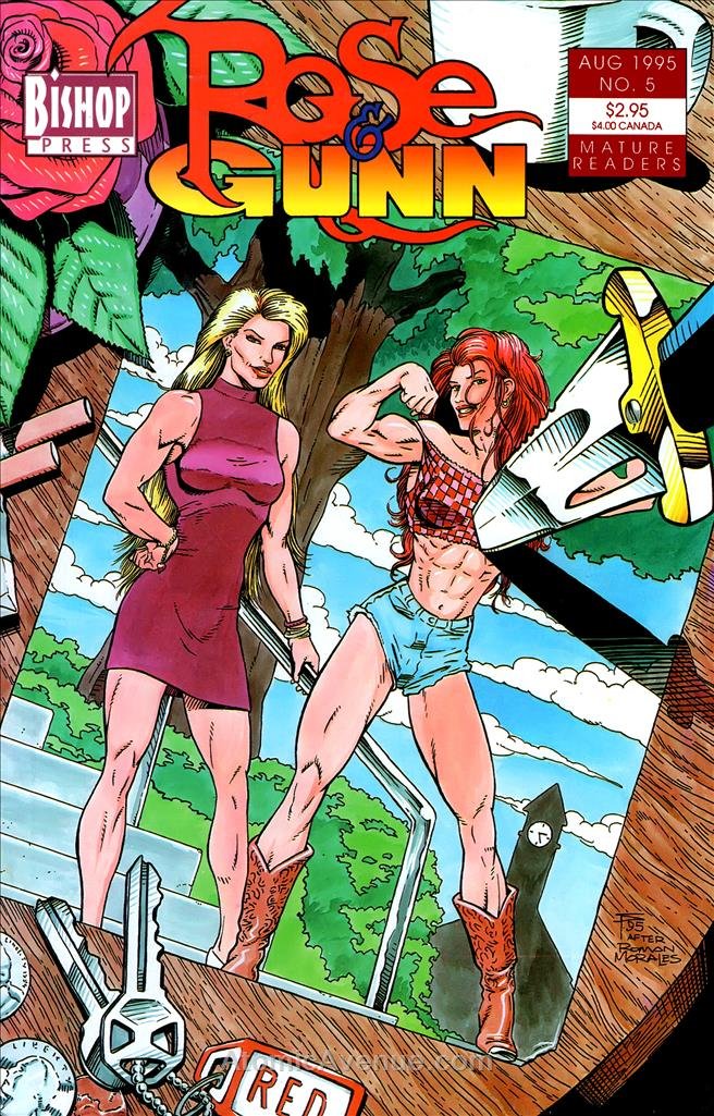 Bishop Comic Book - Rose And Gunn #5 VF (Very Fine) | Penultimate Issue | Collectible Marvel X-Men Series for Fans & Investors