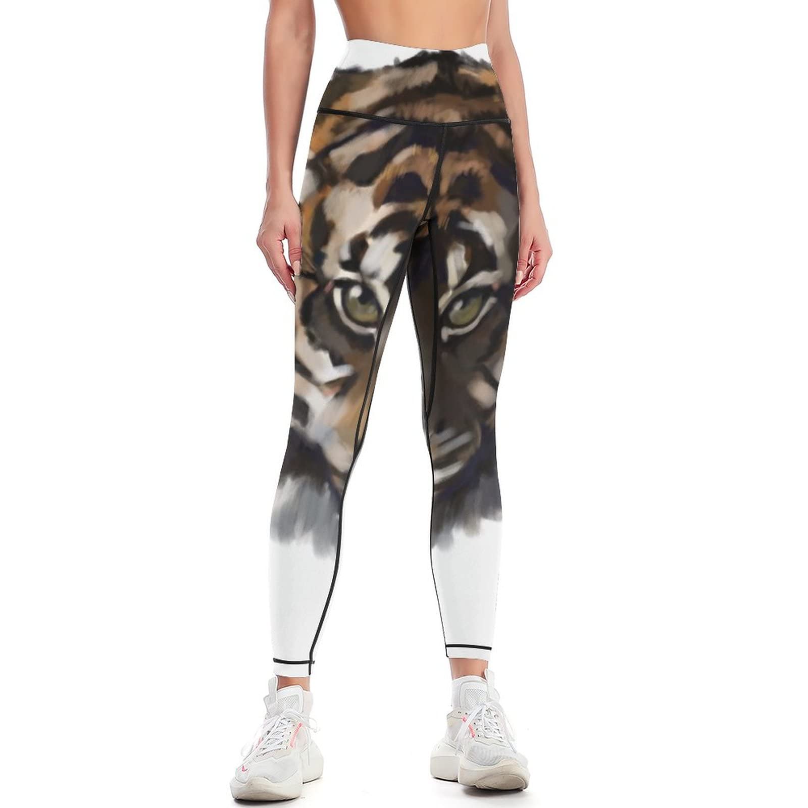 JZDACH Women's High Waisted Yoga Pants - Tummy Control Workout Leggings for Running, Gym & Athletic Activities | Comfortable & Breathable for Yoga, Pilates & Daily Wear