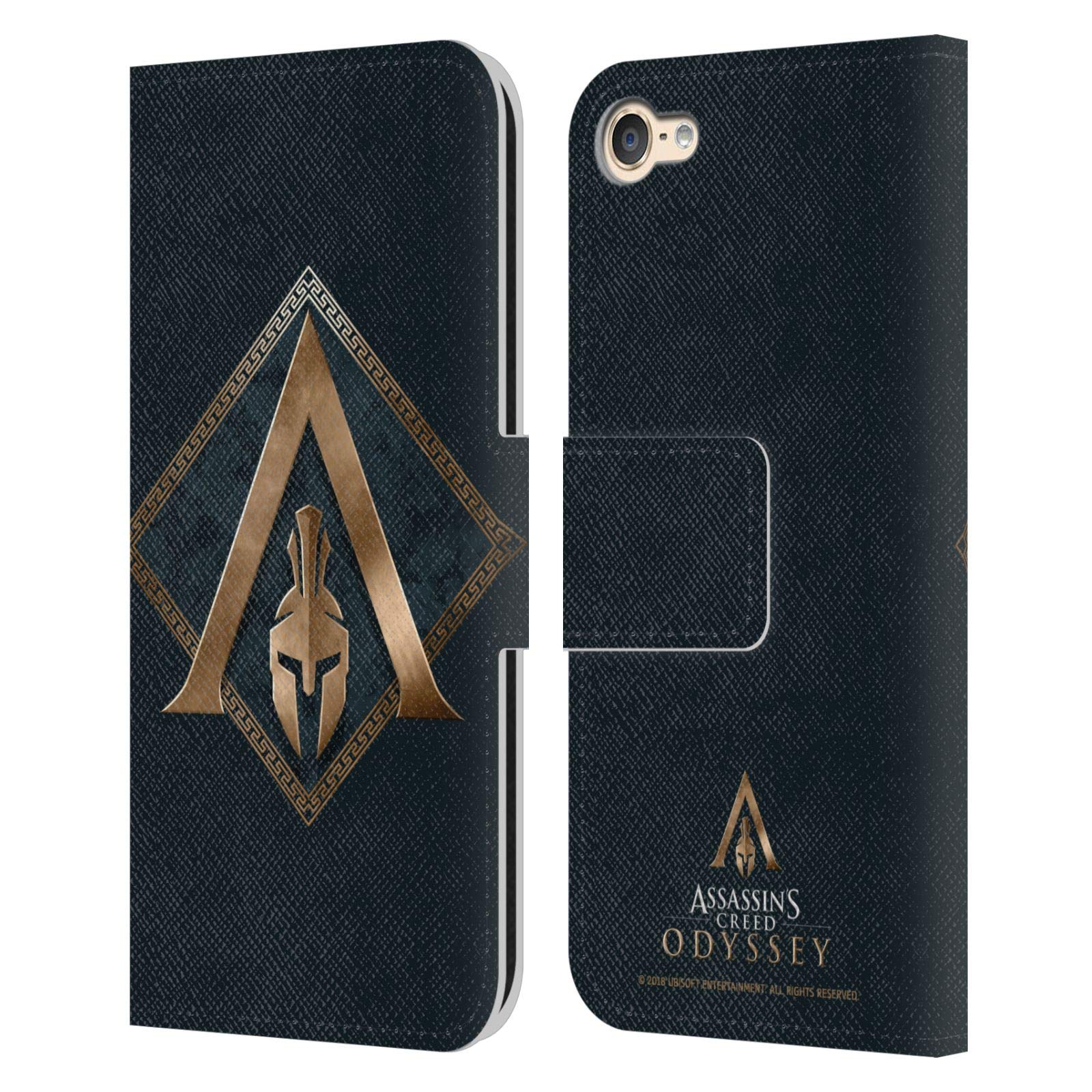 Officially Licensed Assassin's Creed Odyssey Leather Book Wallet Case - Compatible with Apple iPod Touch 6th/7th Generation - Premium Protective Cover for Gaming Fans & Collectors - Perfect for Travel, School & Daily Use