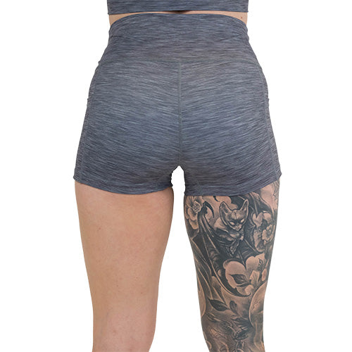 Men's Casual Athletic Shorts - Heather Grey | Comfortable Workout & Lounge Shorts for Running, Gym, and Relaxing at Home