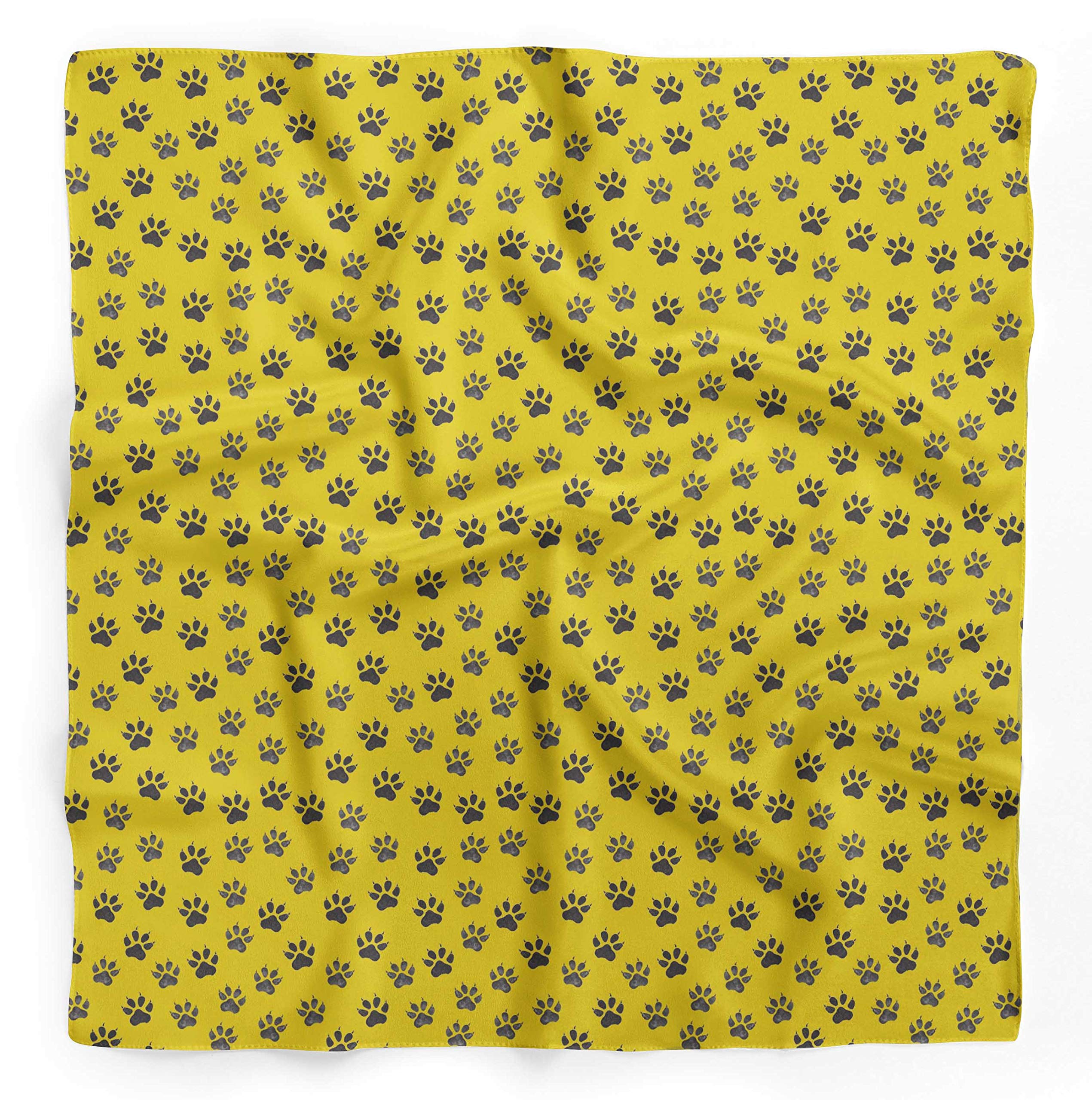 Bimba Pure Silk Printed Head Bandanas & Neck Scarves for Women - Soft Summer Fashion Accessories for Hair, Outfits & Sun Protection