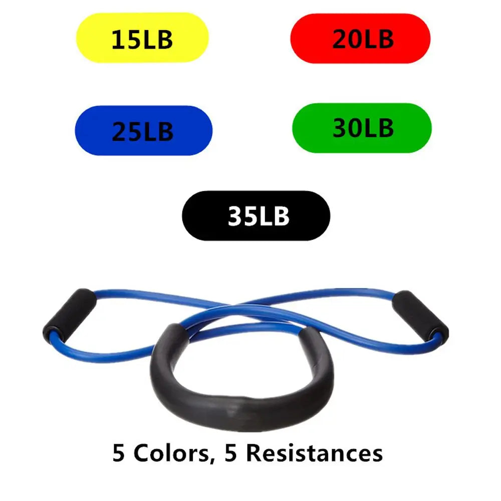 MMA Shadow Boxing Resistance Band - Speed Training Pull Rope for Thai Boxing & Kickboxing - Durable Rubber Exercise Bands for Home Gym, Martial Arts & Fitness Training
