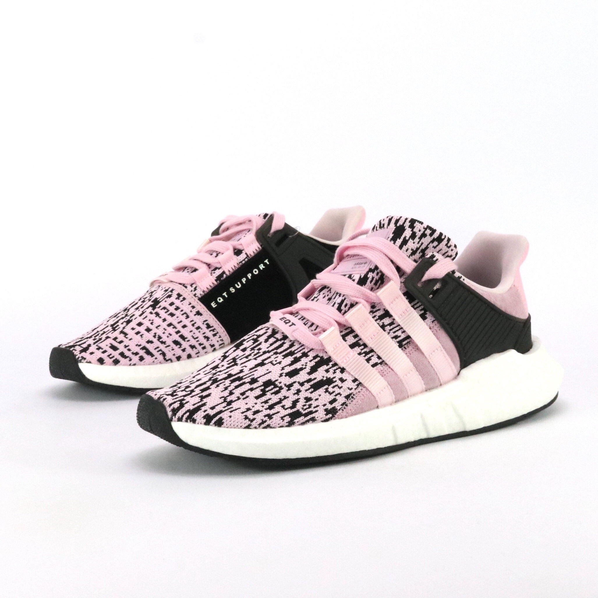 Adidas EQT Support 93/17 Running Shoes - Glitch Pink & Black - Comfortable Sneakers for Men & Women | Perfect for Gym, Jogging & Casual Wear