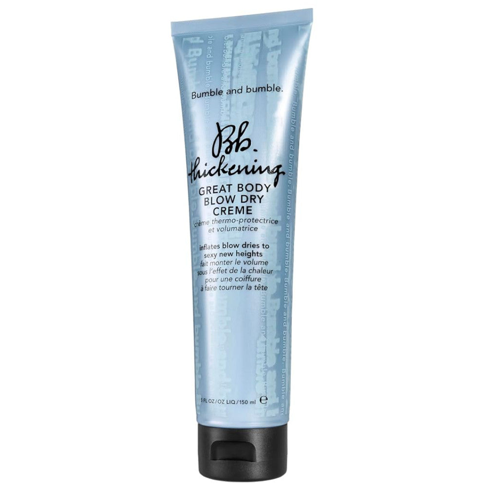 Bumble and Bumble Thickening Blow Dry Creme 5 oz - Volumizing Hair Styler for Fine & Thin Hair - Perfect for Daily Blowouts & Salon-Quality Styling at Home