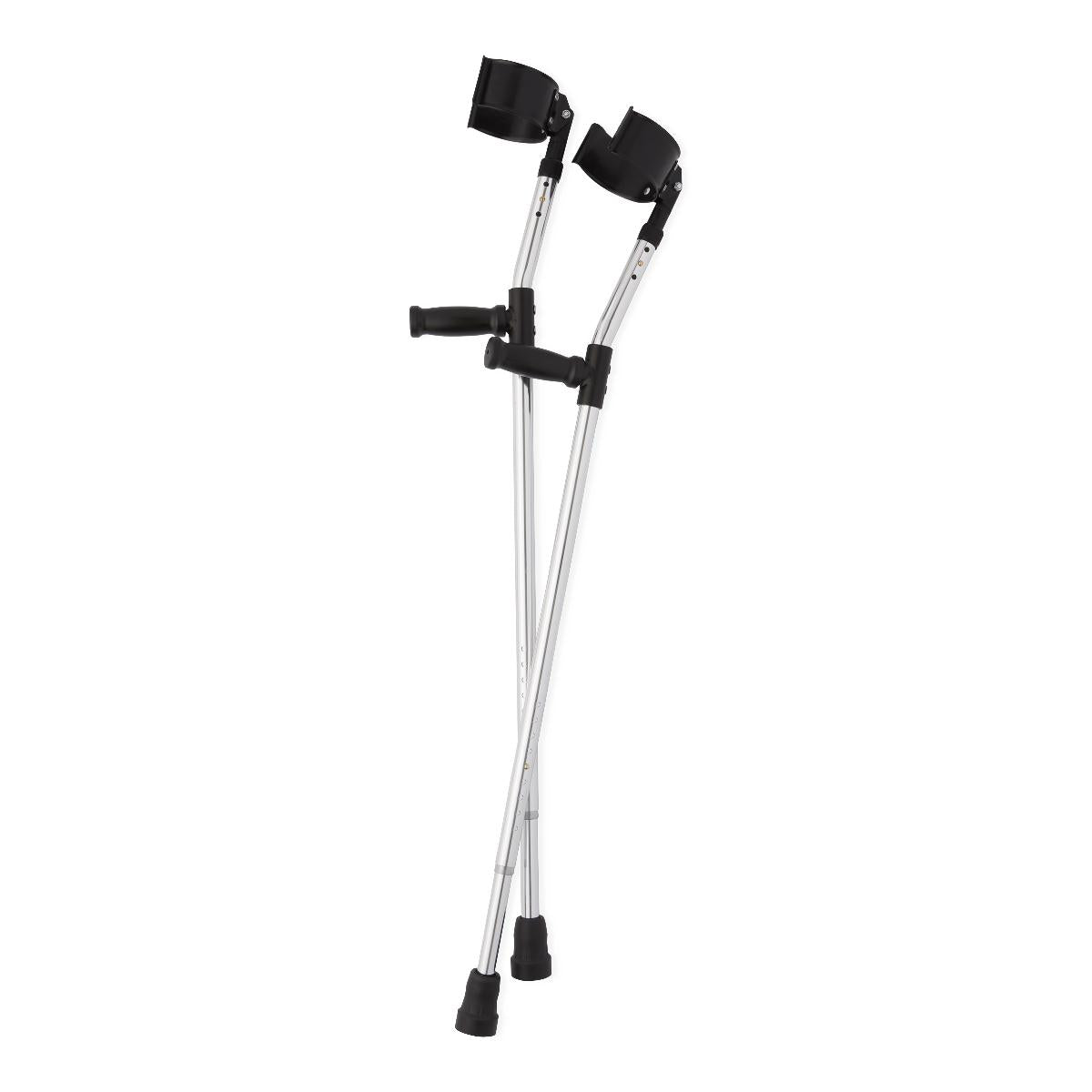 Premium Guardian Forearm Crutches for Adults - Adjustable Height, Lightweight & Comfortable Support for Mobility, Injury Recovery & Daily Use - Ideal for Home, Hospital & Outdoor Activities