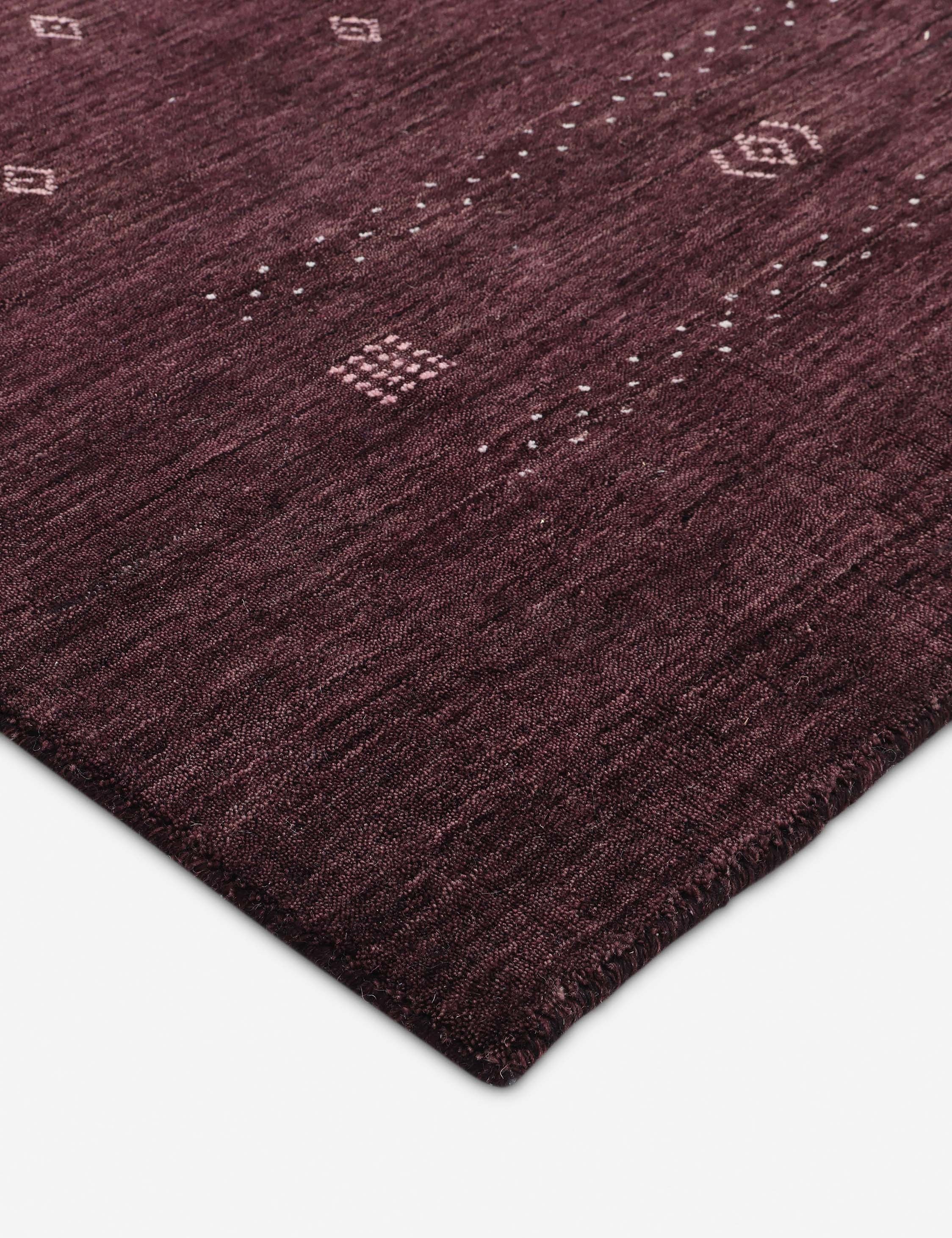 Handmade Cyrena Wool Rug - Soft & Durable Hand-Loomed Area Rug for Living Room, Bedroom, or Office Decor