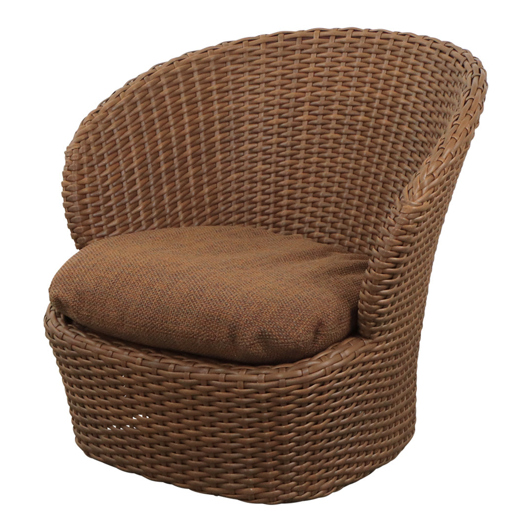 Premium Coast Lounge Chair with 360° Swivel Base - Modern Patio Furniture for Outdoor Relaxation, Poolside Lounging & Backyard Decor