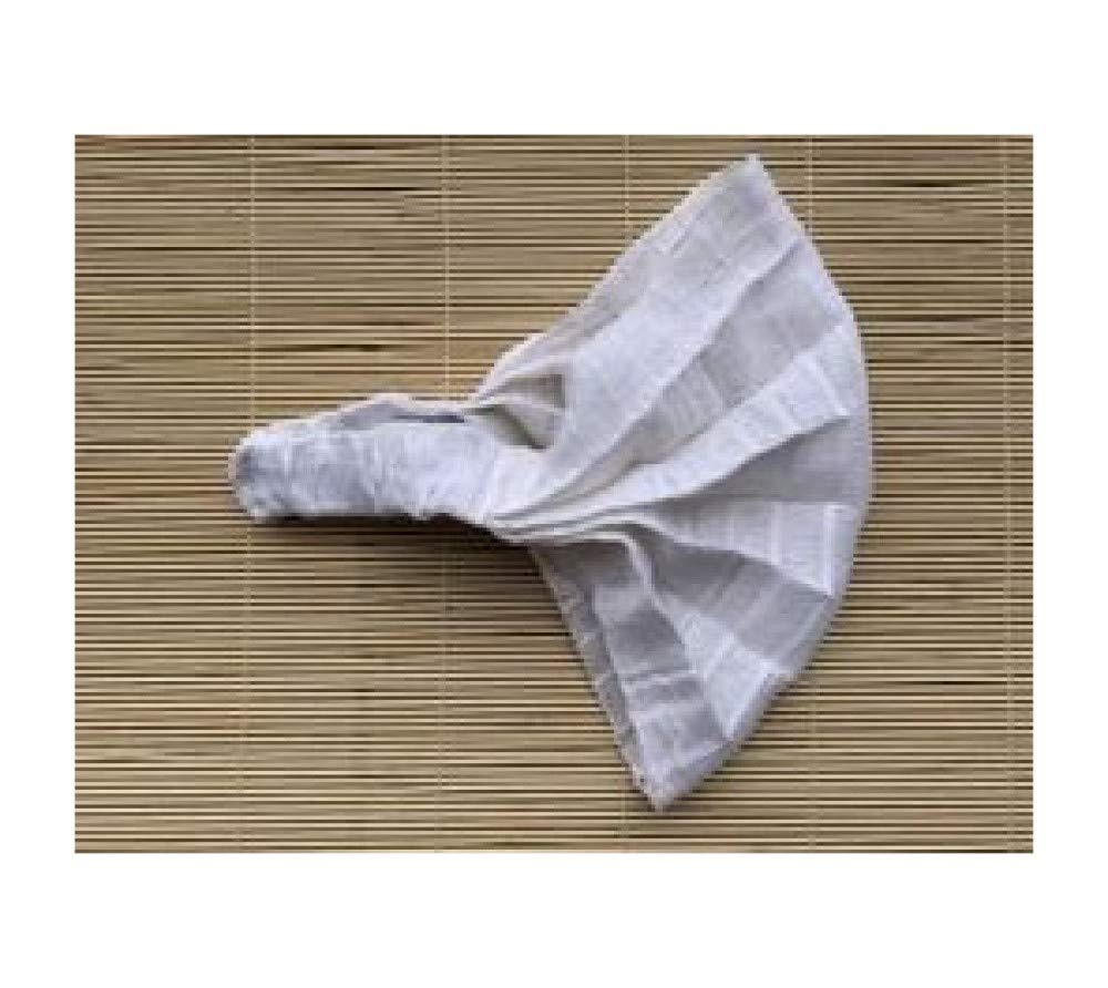 Handwoven No-Slip Extra Loose Headband - Pure White (4 Sizes) | Perfect for Yoga, Workouts, and Everyday Comfort