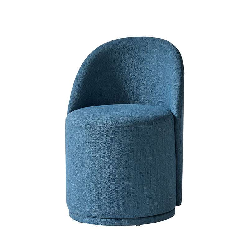 Modern Curved Back Swivel Dining Chair - Ergonomic Comfort for Kitchen, Dining Room & Office - Perfect for Home Decor & Entertaining Guests