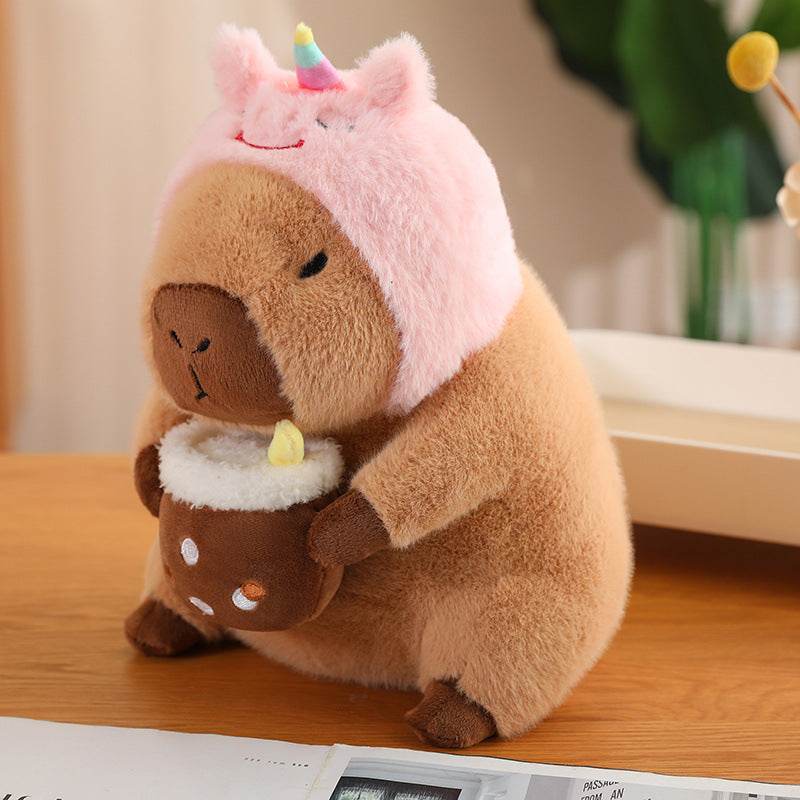 CuddlyCapy: Soft & Adorable Capybara Plush Toy - Perfect for Gifts, Cuddling & Home Decor