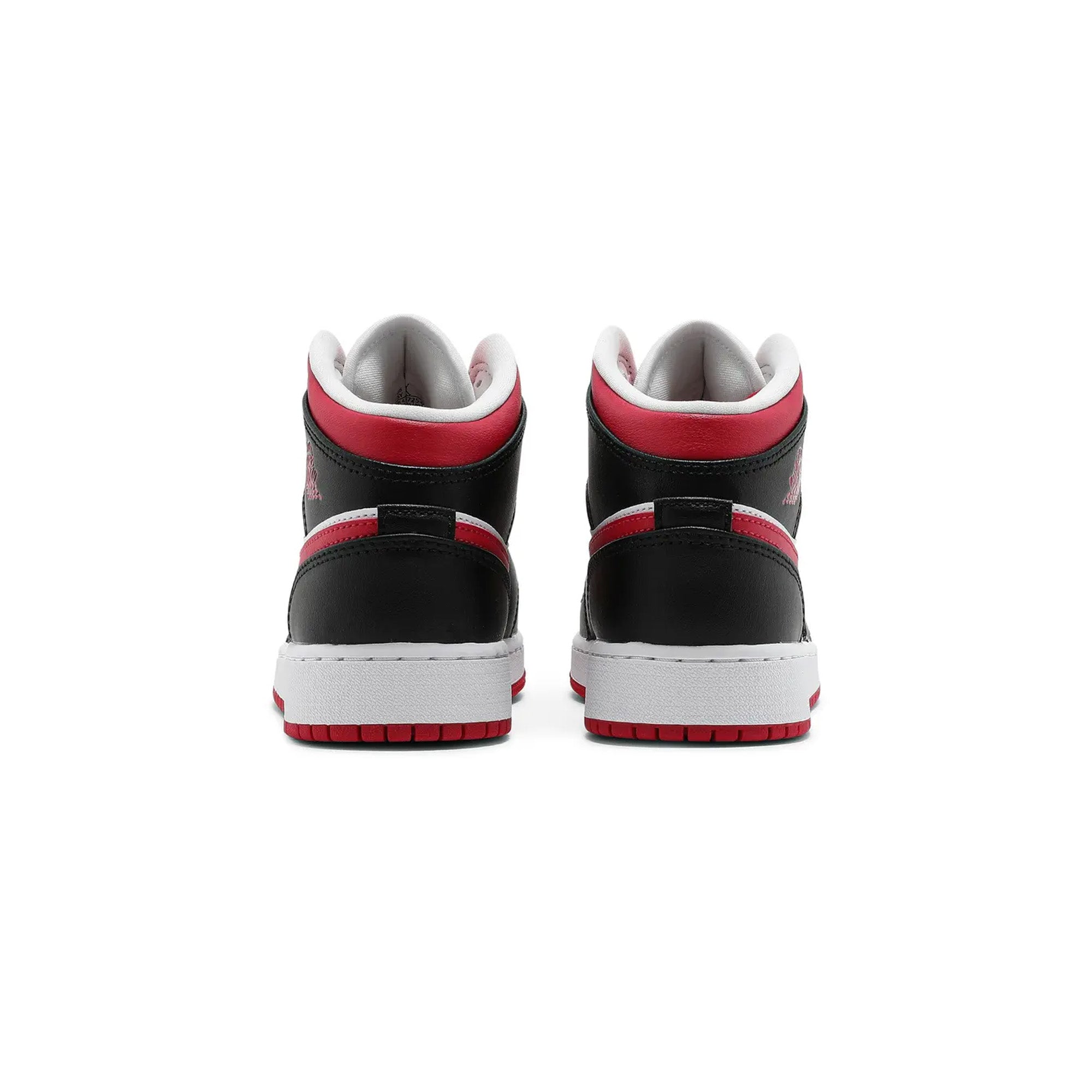 Air Jordan 1 Mid 'Very Berry' GS Basketball Shoes for Girls - Stylish Sneakers for School, Sports & Casual Wear