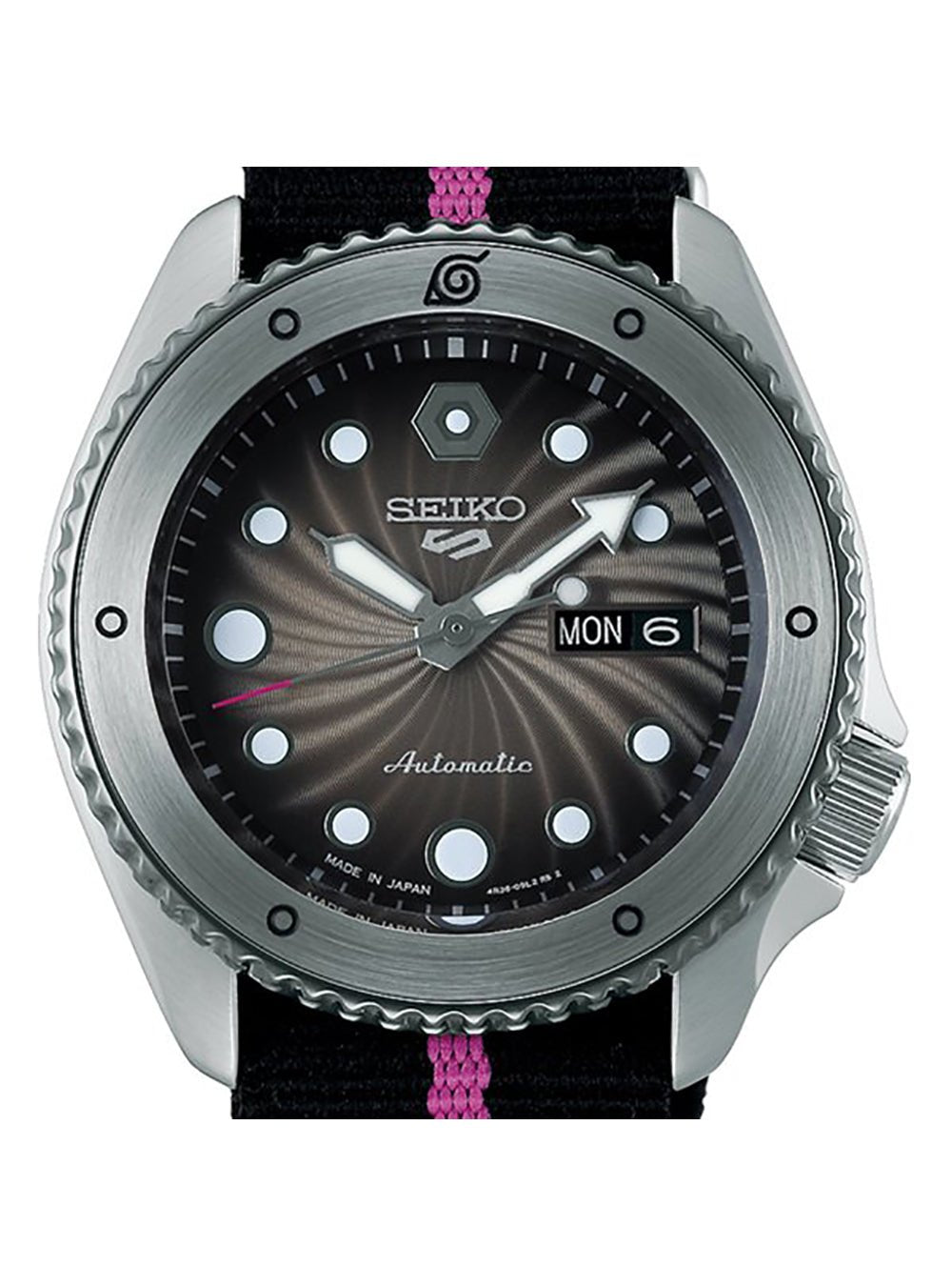 SEIKO 5 Sports Naruto & Boruto Limited Edition Automatic Watch - Boruto Uzumaki Model SBSA087 - Made in Japan JDM - Perfect for Anime Fans & Collectors