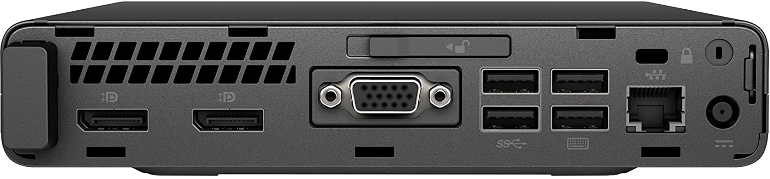 Renewed HP EliteDesk 800G3 Mini PC - Intel Core i5 Quad-Core, 16GB RAM, 1TB SSD, Windows 10 Pro - Includes Wireless Keyboard & Mouse - Compact Desktop Computer for Home Office, Business & Gaming