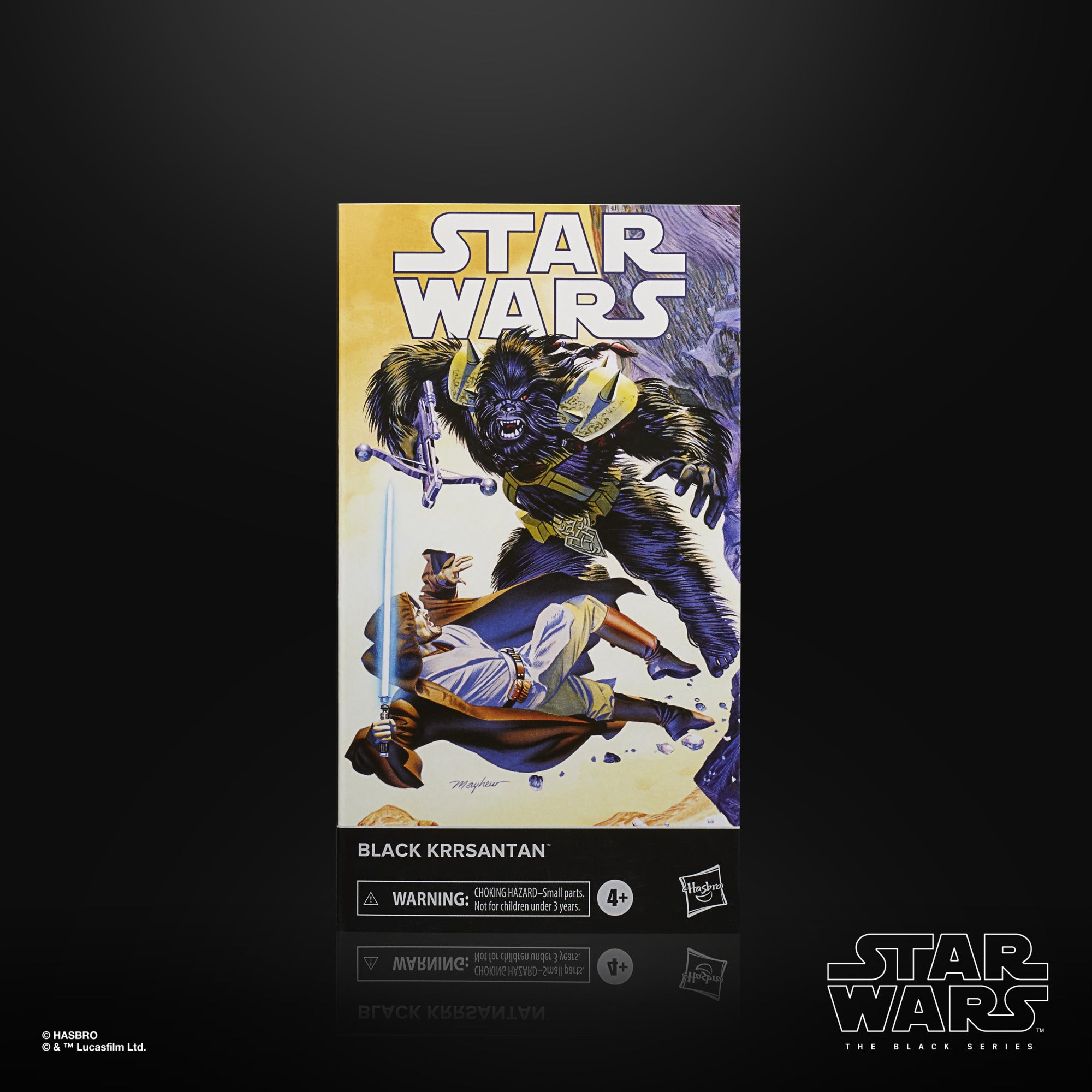 Star Wars The Black Series Black Krrsantan 6-Inch Action Figure - Premium Collectible Toy for Fans & Display, Perfect for Gift Giving & Star Wars Collections