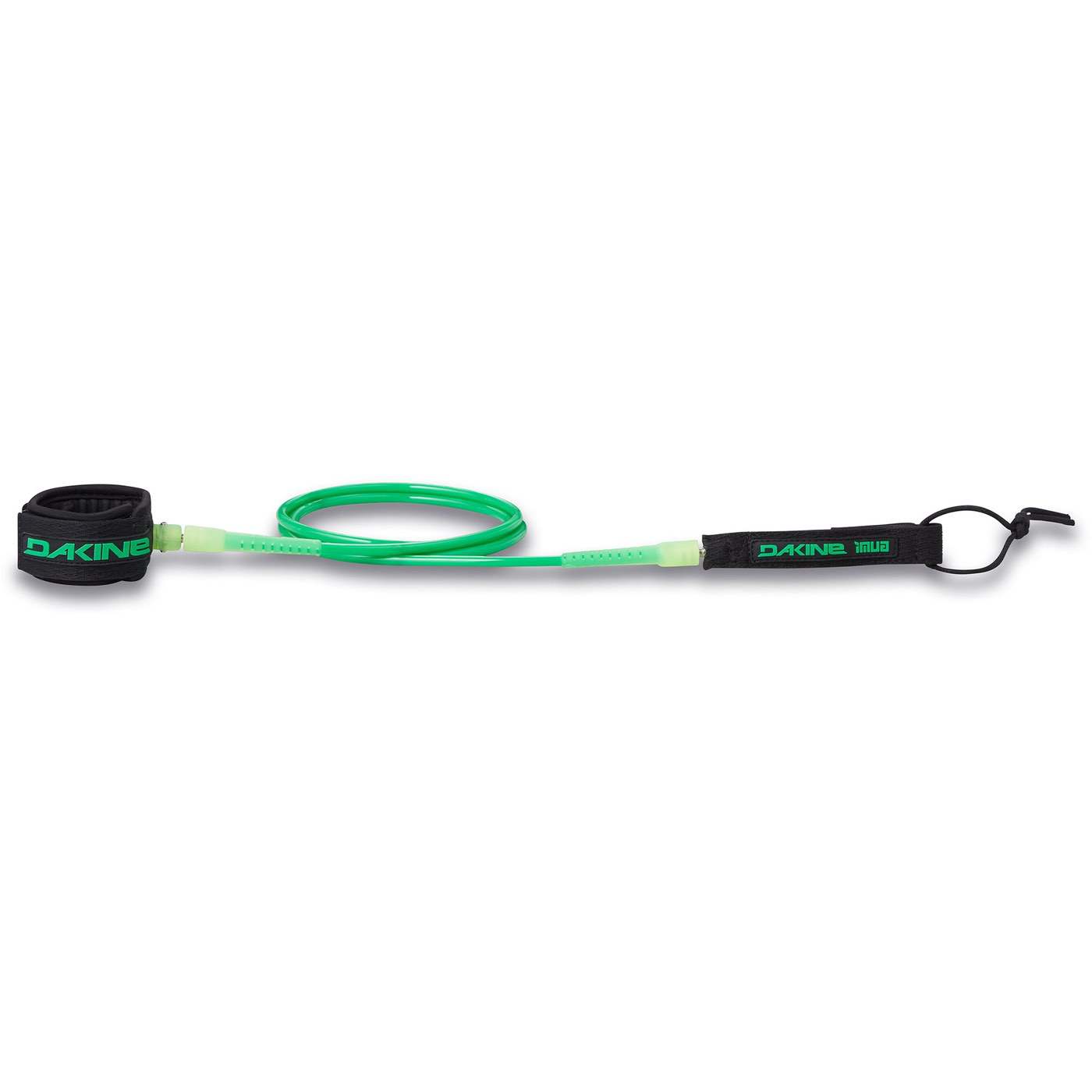 Dakine Imua Team 6ft x 1/4 Inch Green Dog Leash - Durable Pet Walking Lead for Medium to Large Dogs, Perfect for Hiking, Running & Outdoor Adventures