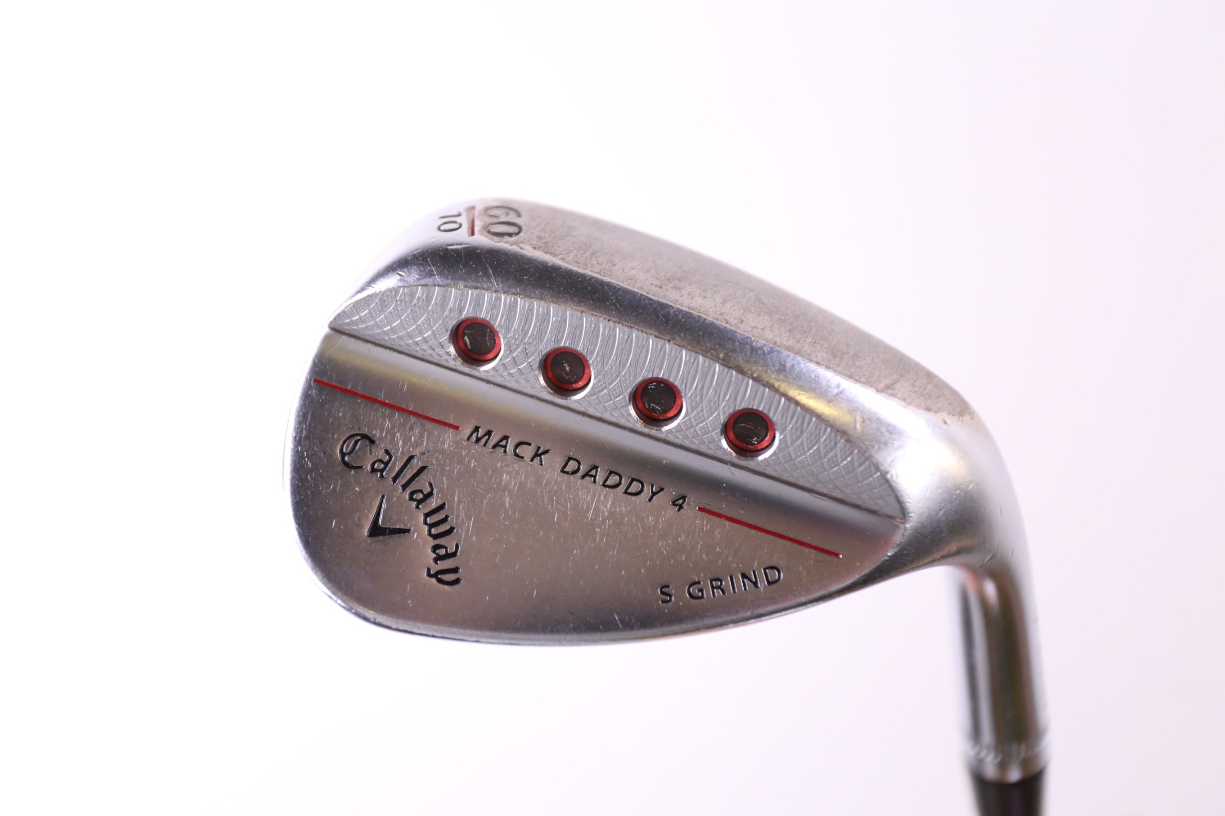 Used Callaway Mack Daddy 4 Tactical Lob Wedge 60° Golf Club - Right Handed Stiff Flex for High Loft Shots & Short Game Precision | Perfect for Bunker Play & Approach Shots