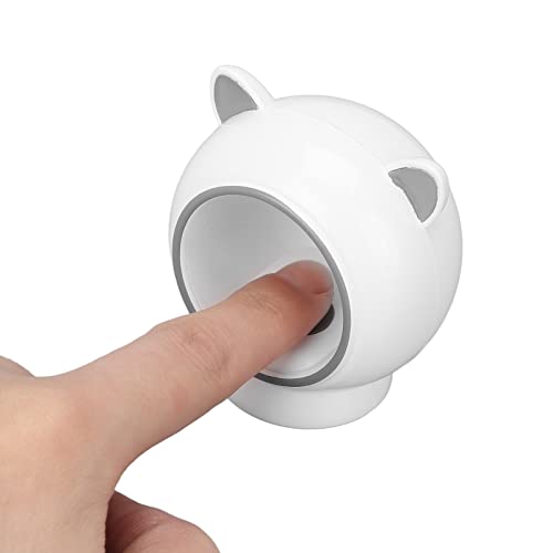 6W Mini LED Nail Dryer Lamp - 360° Lighting Quick Curing for Gel Polish, 3 Light Chips, USB Type C Charging - Portable Home & Salon Nail Art Tool (White) | Perfect for DIY Manicures, Nail Salons & Professional Use