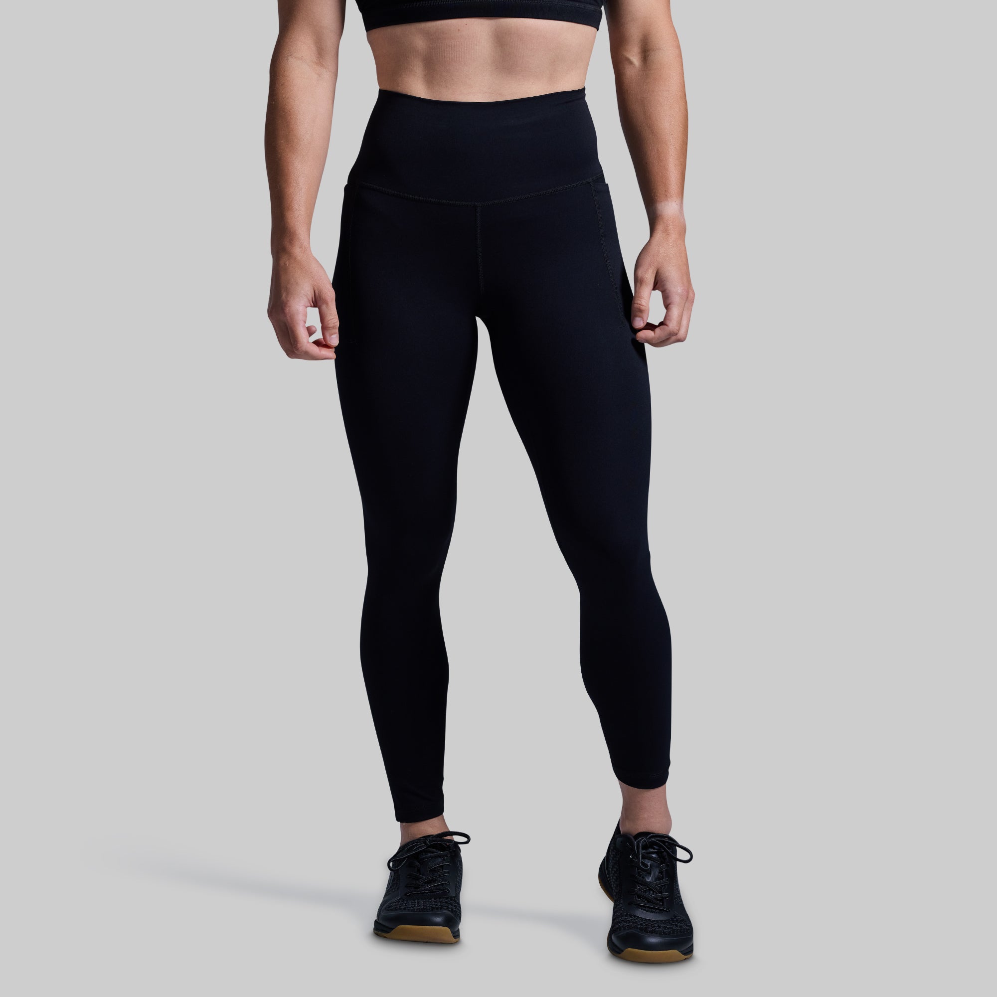 Your Go To Legging 2.0 with Pockets - High Waisted Yoga Pants for Women, Black - Perfect for Workouts, Running, Yoga & Everyday Wear