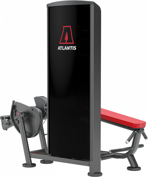 ATLANTIS Leg Curl Machine for Home Gym - Lying Hamstring Curl Exercise Equipment for Strength Training | Perfect for Leg Workouts & Lower Body Fitness