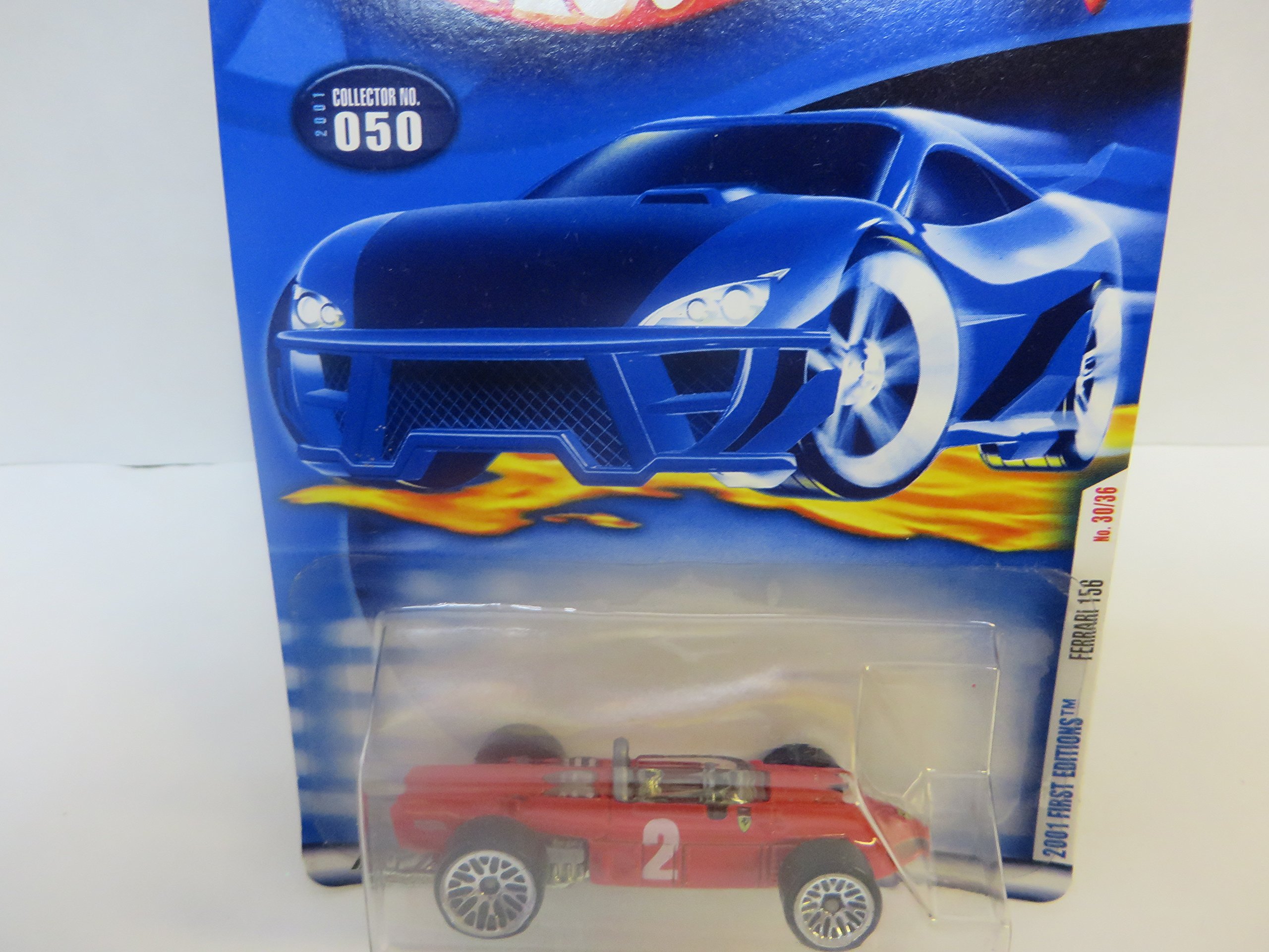 Mattel Hot Wheels 2001 First Editions Ferrari 156 No. 30/36 Die-Cast Model Car - Rare Collectible for Display & Racing Fun