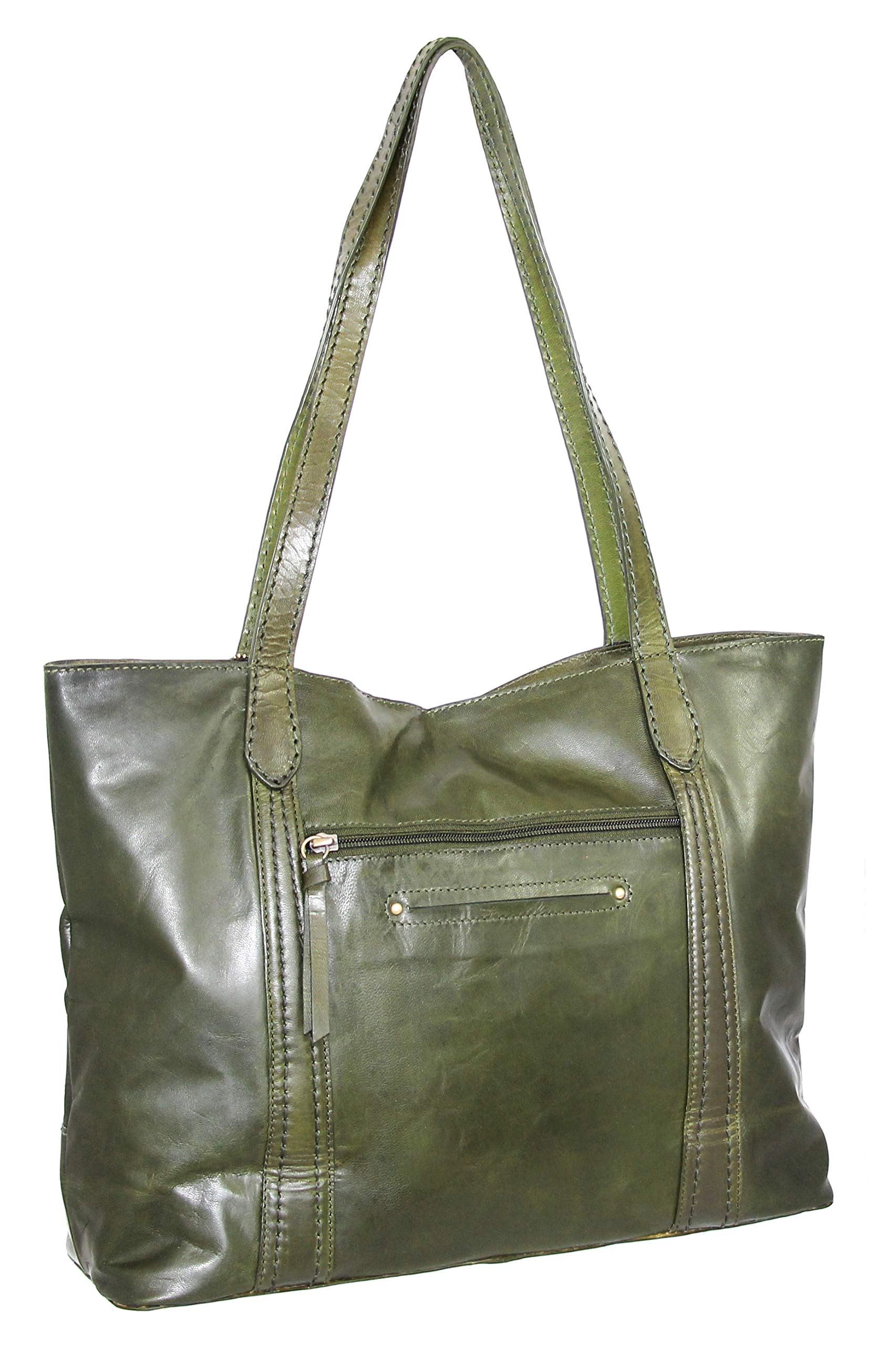 Elegant Tiara Leather Tote Bag for Women - Stylish Handbag for Work, Travel & Everyday Use | Premium Genuine Leather Shoulder Bag