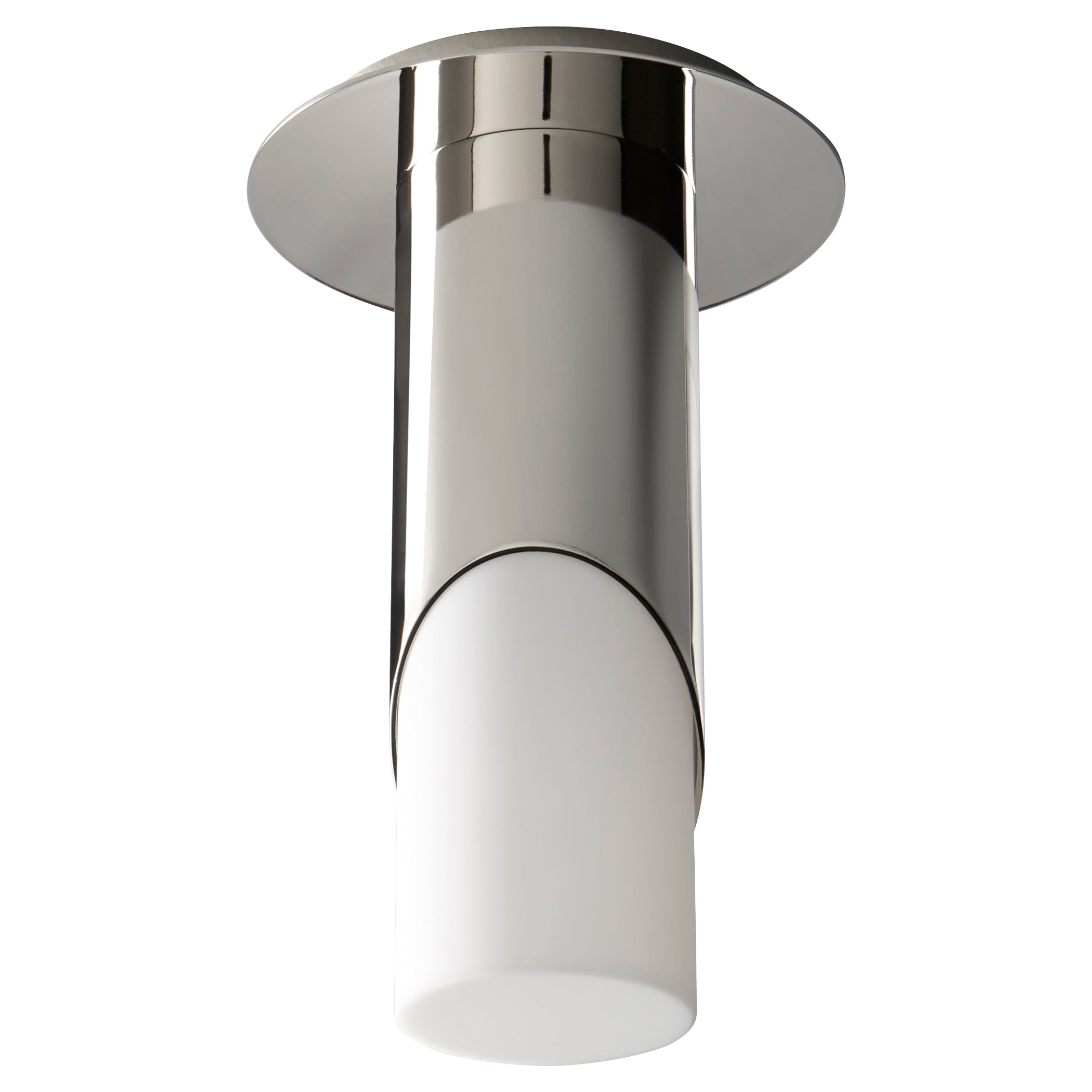 Oxygen Ellipse 3 353 220 Ceiling Mounts in Polished Nickel - Modern Lighting Fixture for Living Room, Bedroom & Office Decor